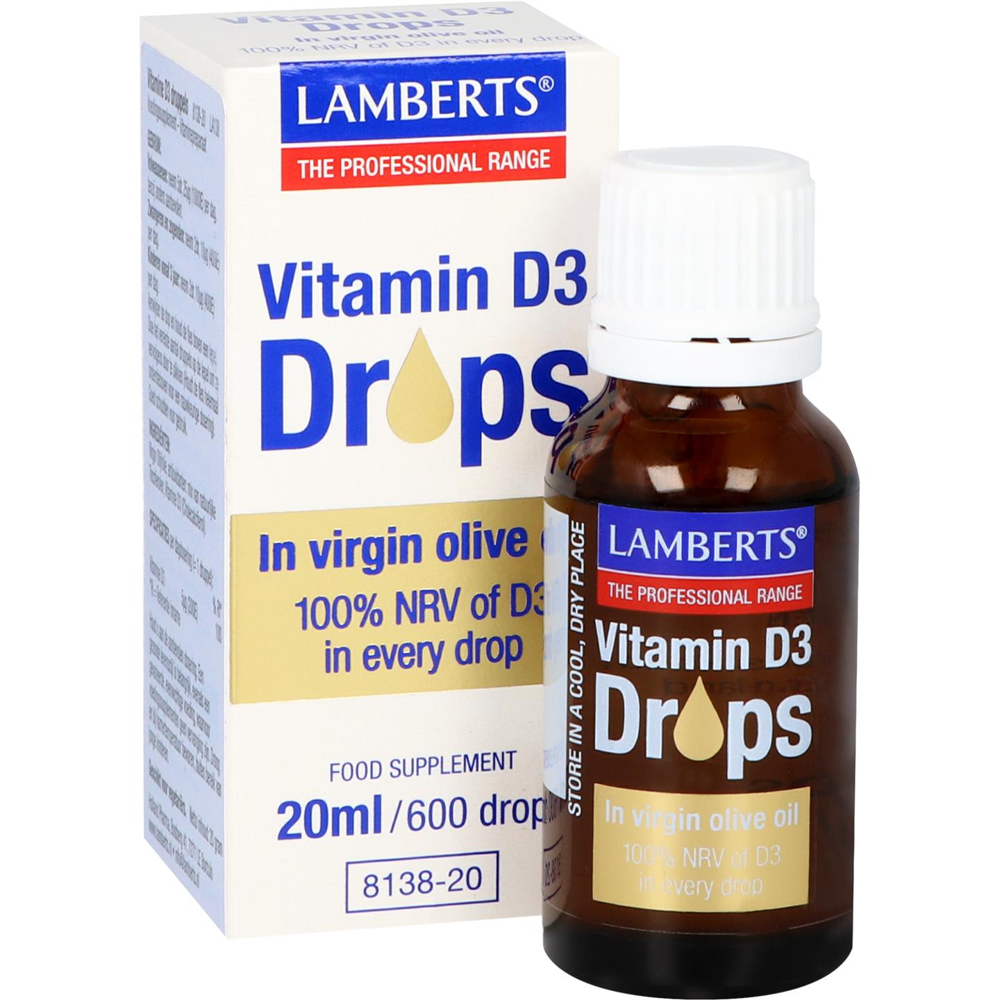 Vitamine D3 druppels afbeelding 1