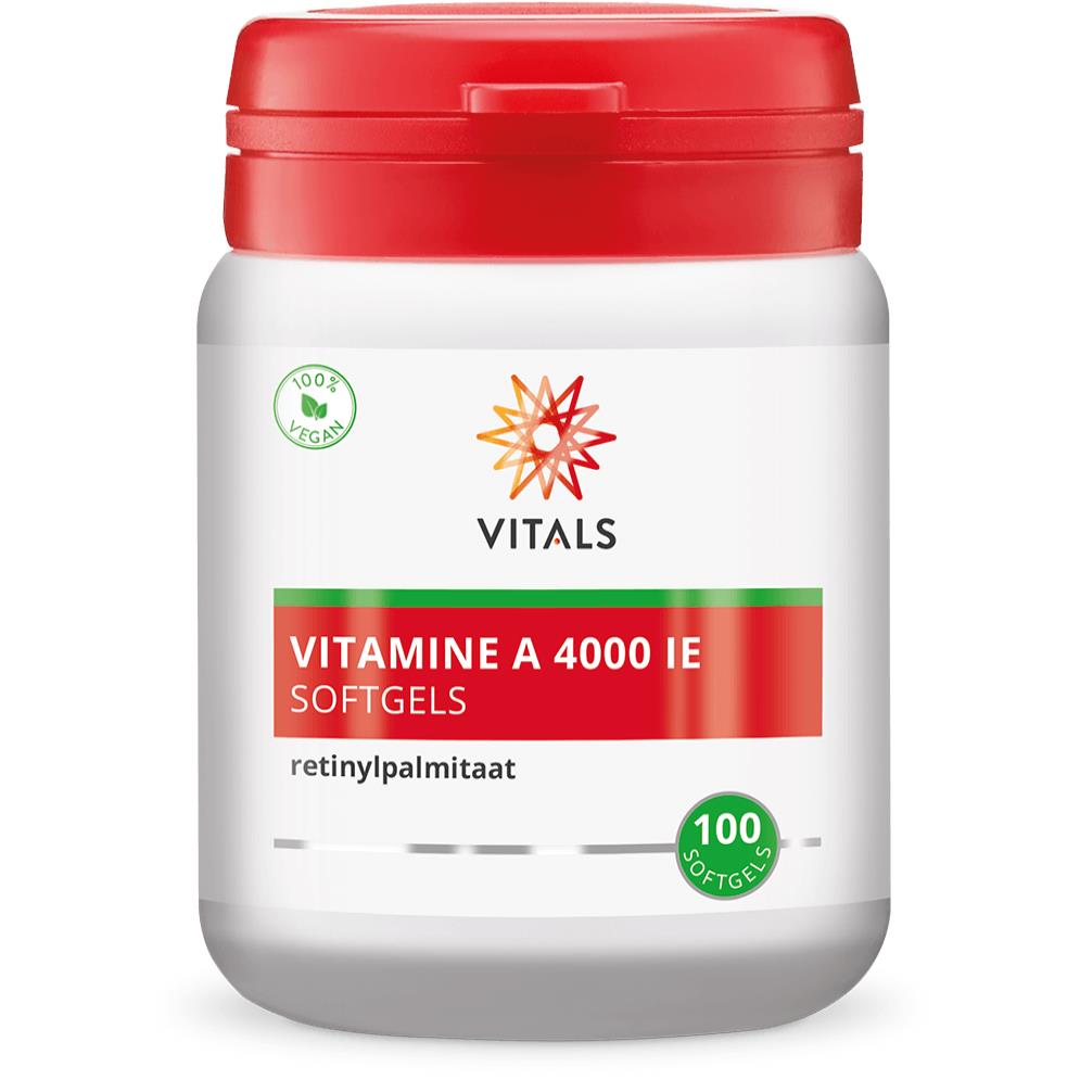 Vitamine A 4000 IE afbeelding