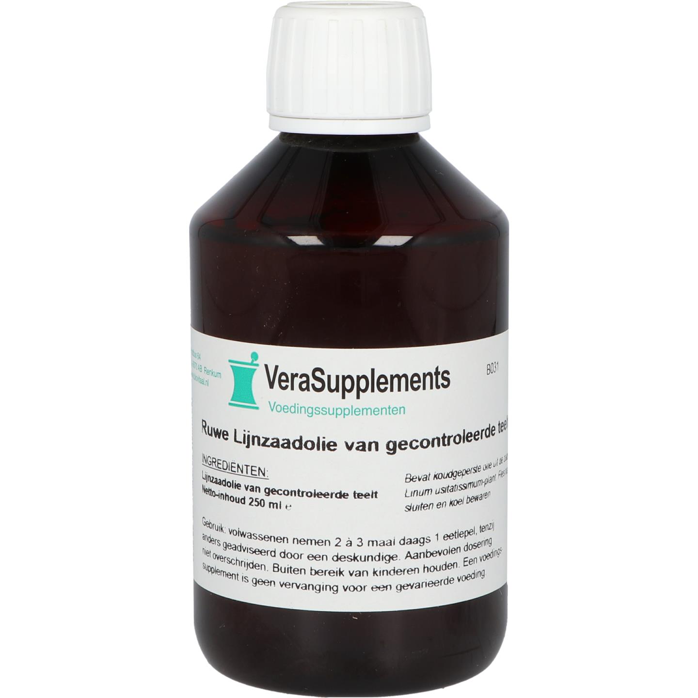 Ruwe Lijnzaadolie afbeelding 1