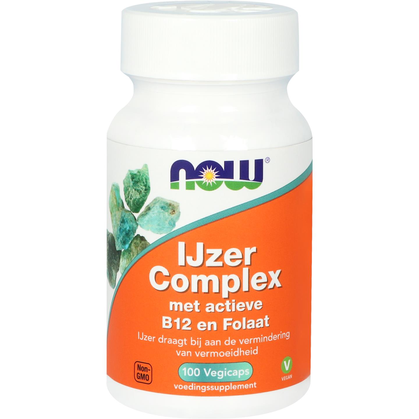 IJzer complex met actieve B12 en Folaat afbeelding