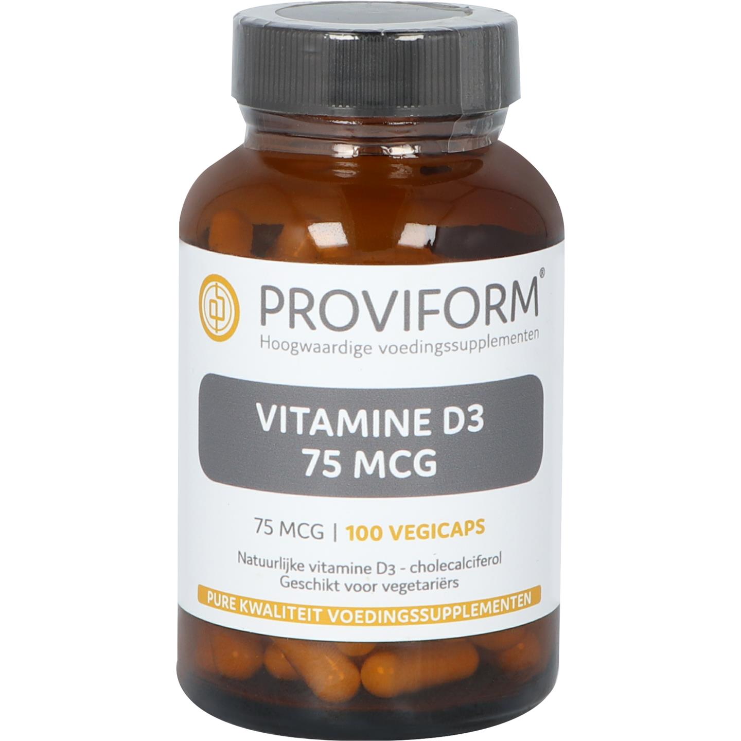 Vitamine D3 75 mcg afbeelding 1
