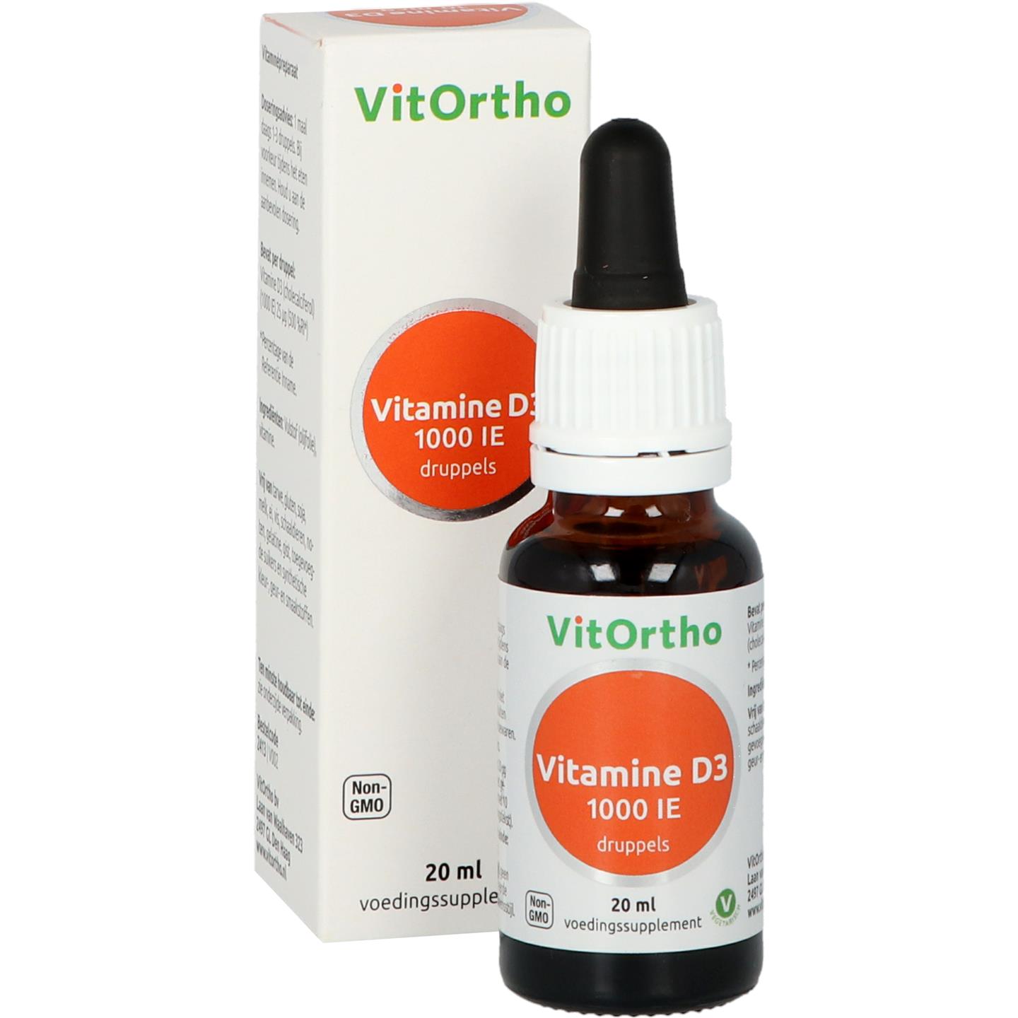 Vitamine D3 1000 IE afbeelding