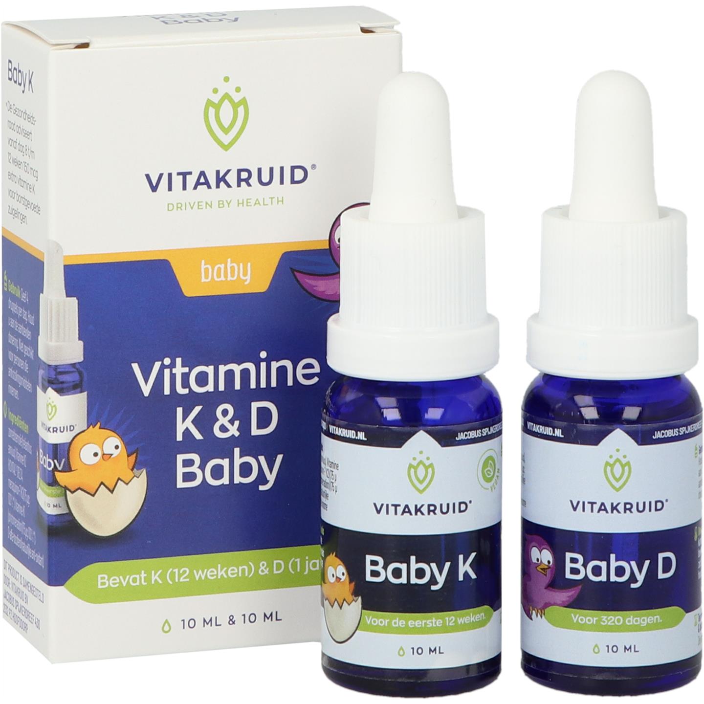 Vitamine K & D Baby afbeelding