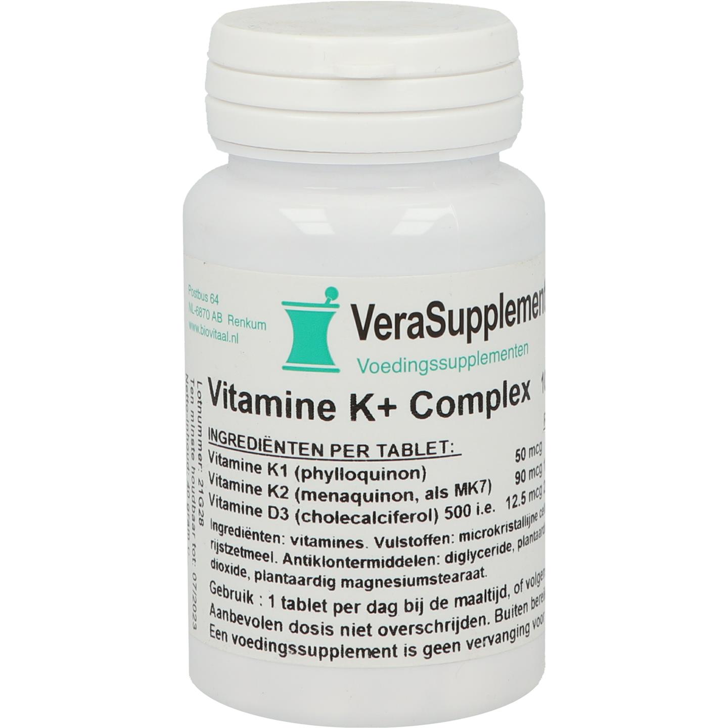 Vitamine K+ complex afbeelding