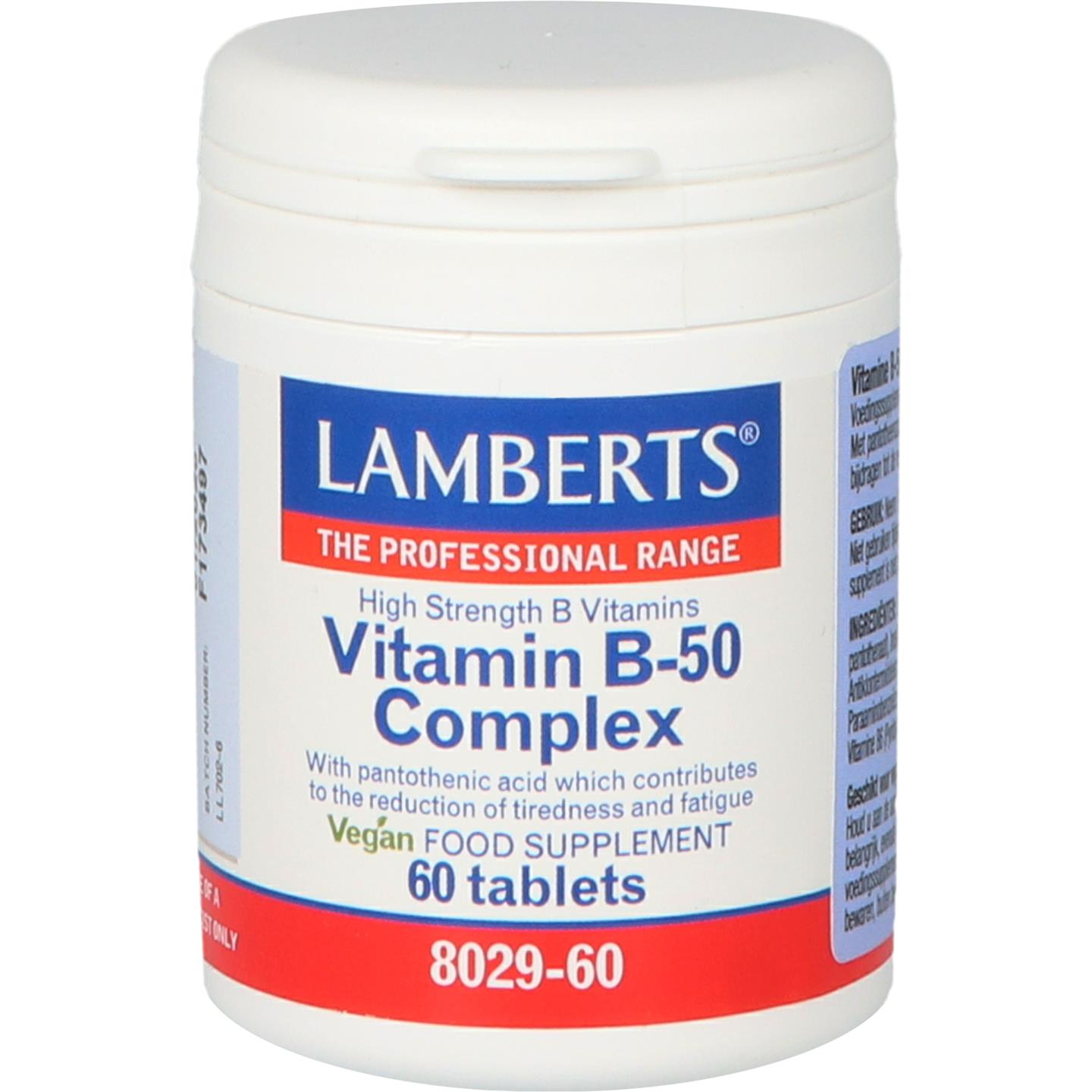 Vitamine B-50 complex afbeelding 1