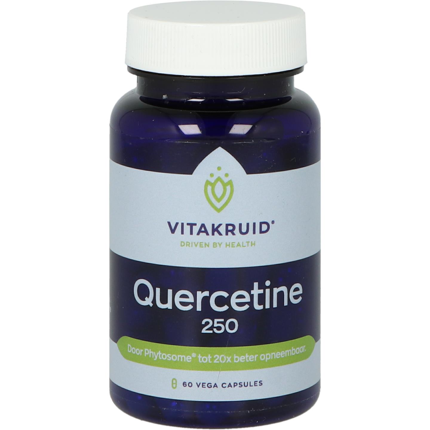 Vitakruid Quercetine 250 60 vegancapsules