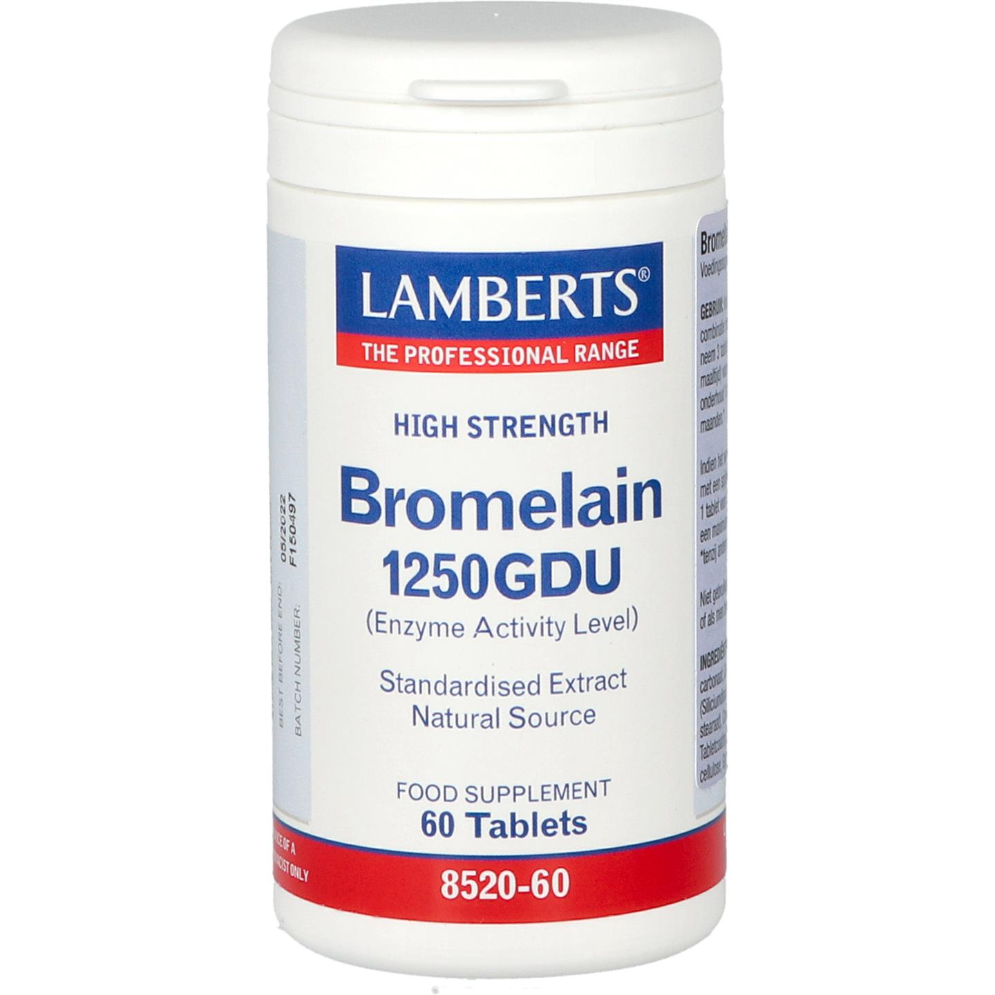 Bromelain 1250 GDU afbeelding 1