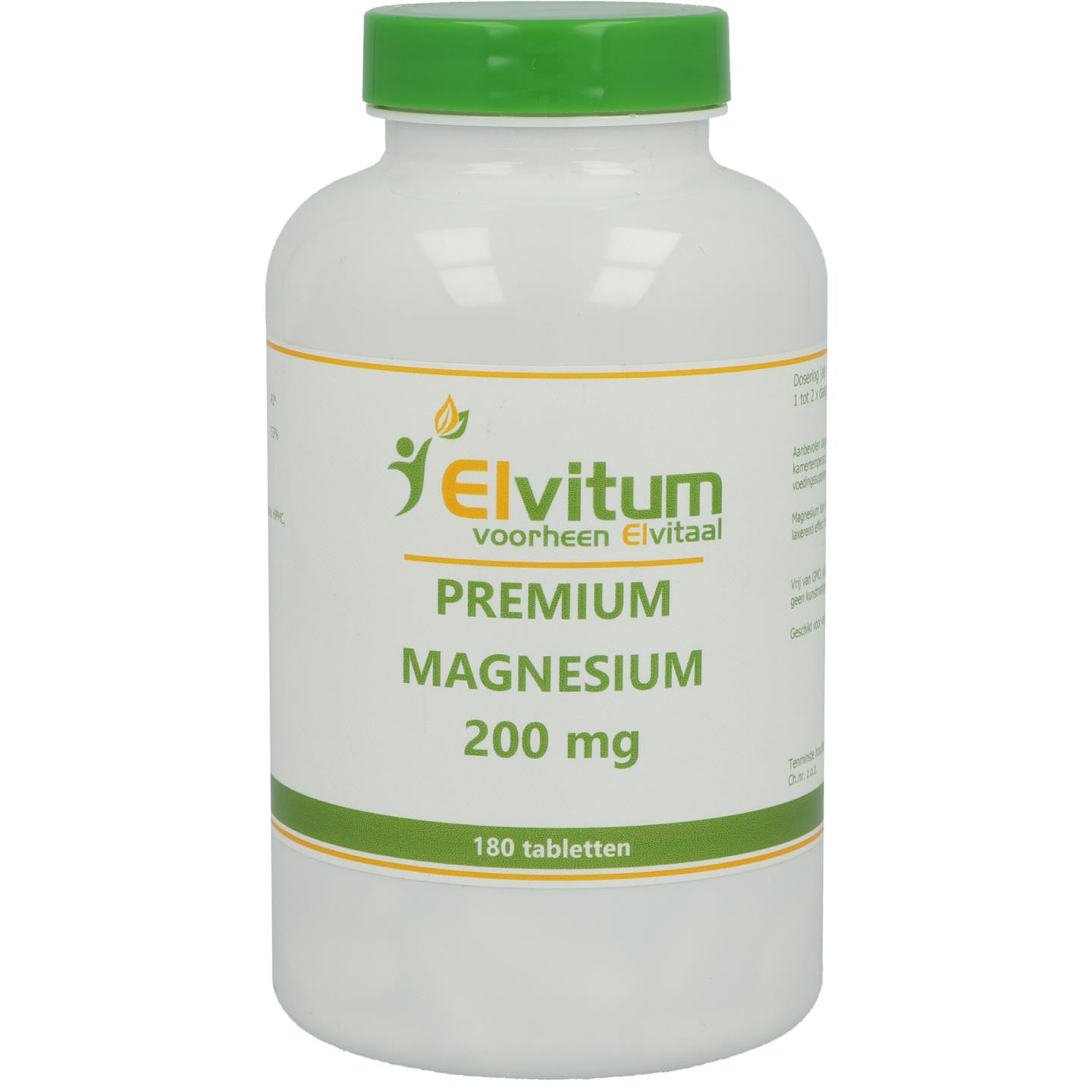 Premium Magnesium 200 mg afbeelding 1