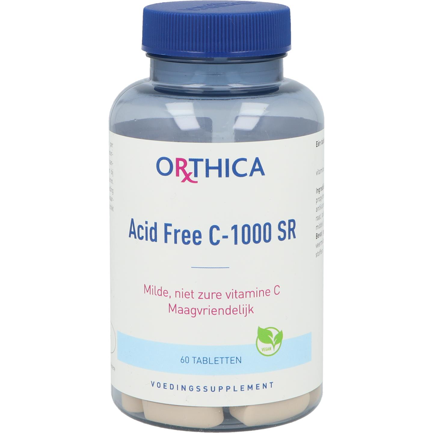 Orthica Acid Free C 1000 SR 60 tabletten