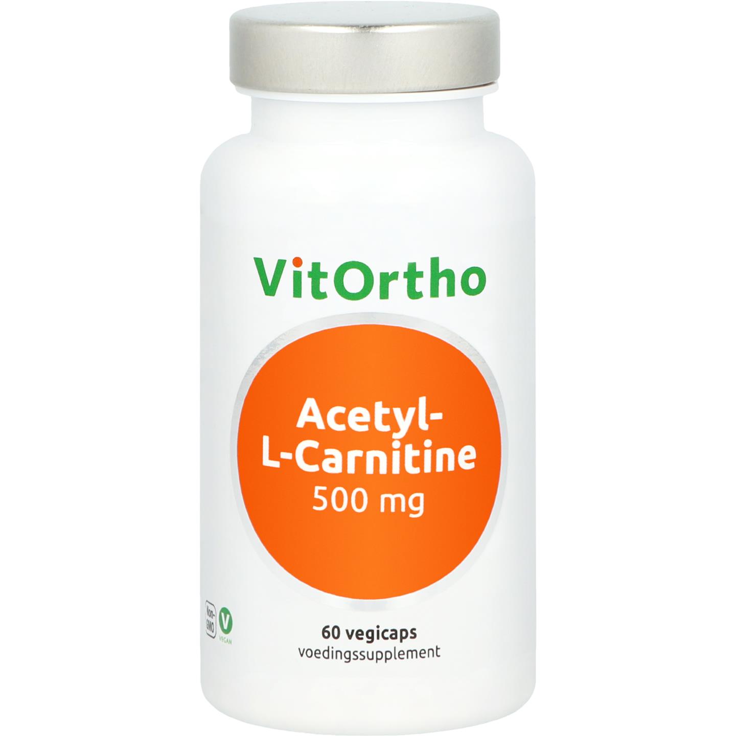 Acetyl-L-Carnitine 500 mg afbeelding