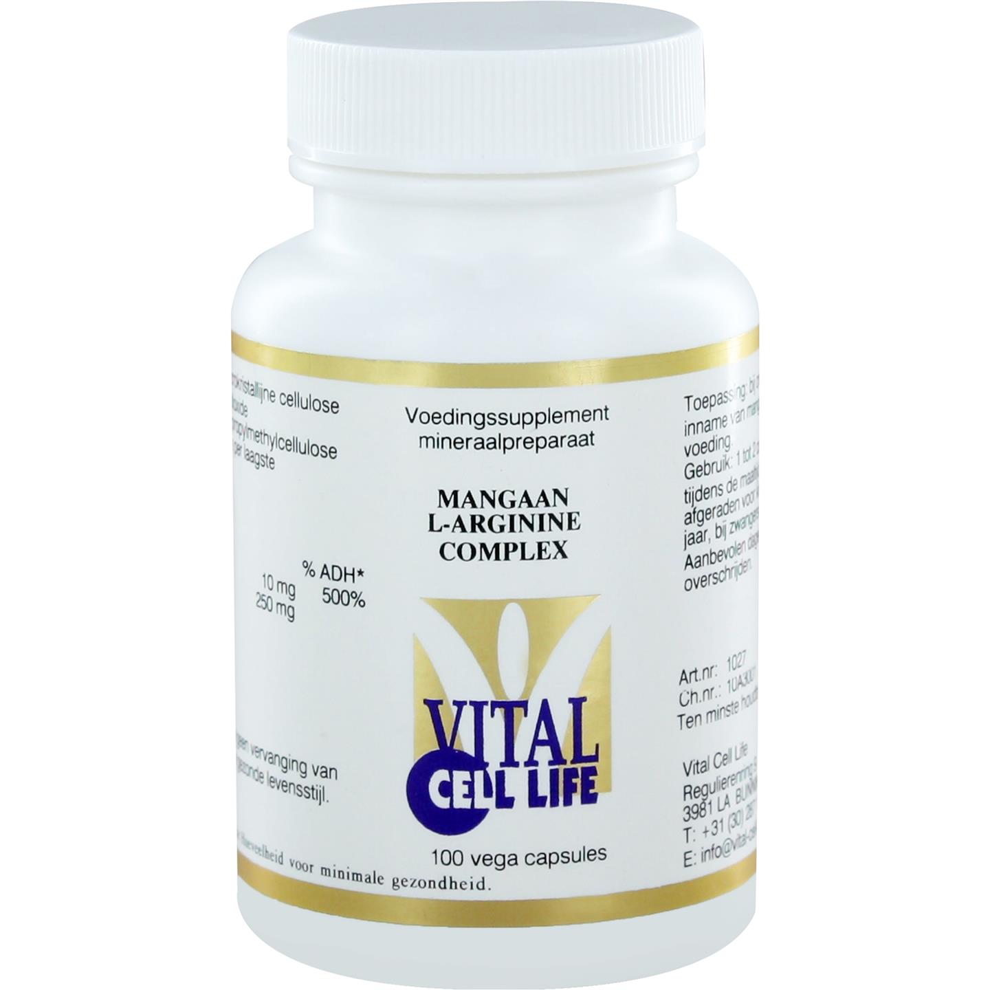 Mangaan l-Arginine complex afbeelding 1