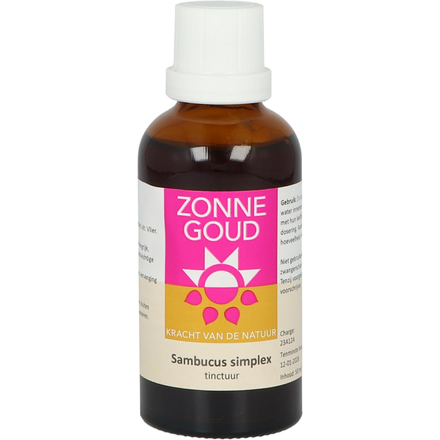 Sambucus simplex tinctuur afbeelding 1