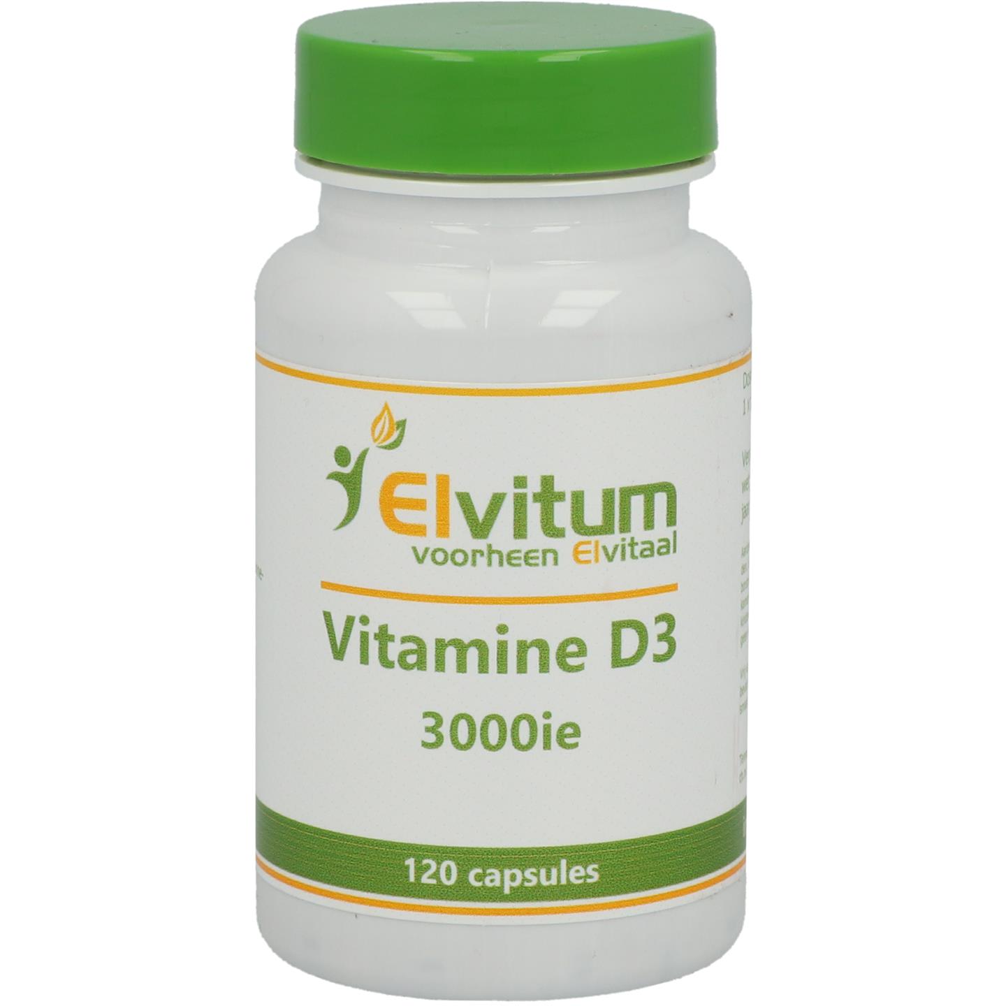 Vitamine D3 3000 IE afbeelding