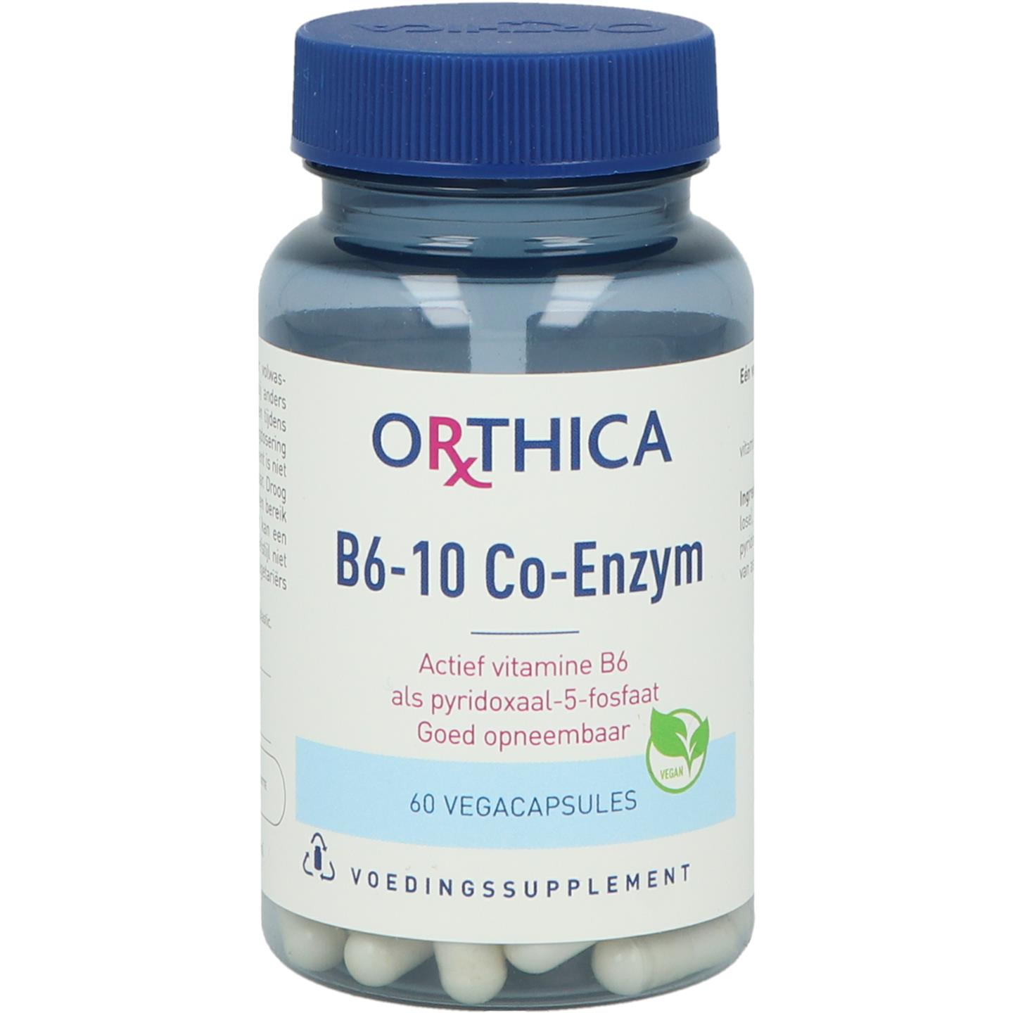 Orthica B6-10 Co-Enzym 60 tabletten