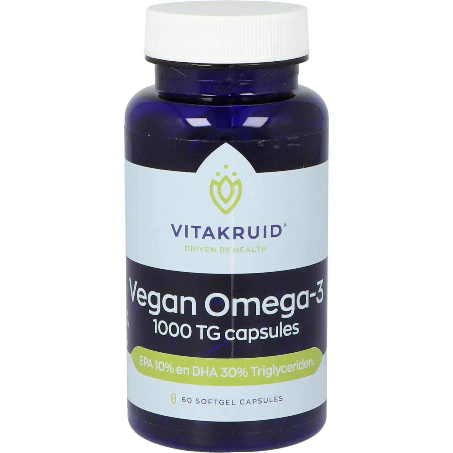 Vitakruid Omega 3 1000 TG Vegan 60 softgels