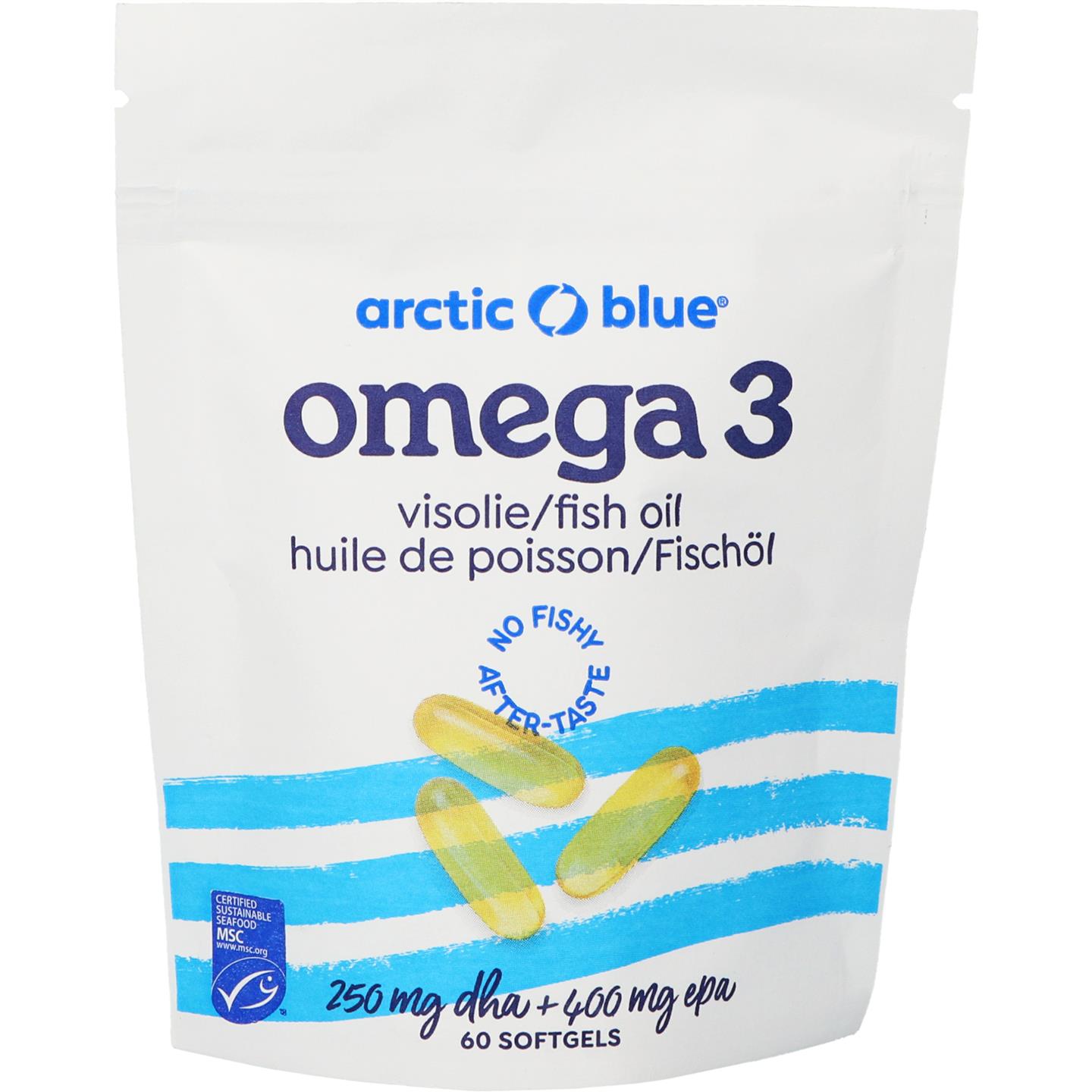 Omega 3 Visolie 250 mg DHA+400 mg EPA afbeelding 1