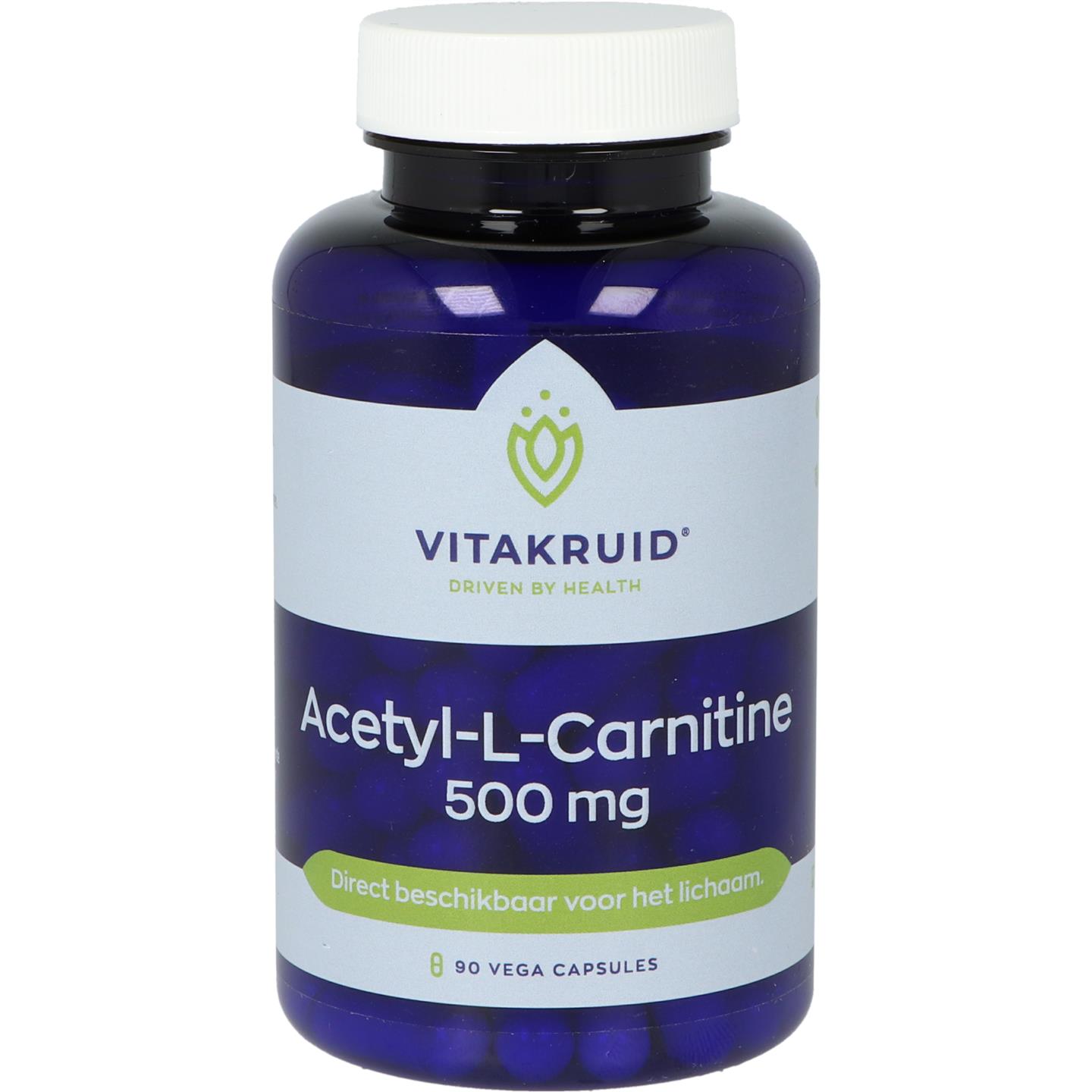 Acetyl-L-Carnitine 500 mg afbeelding 1