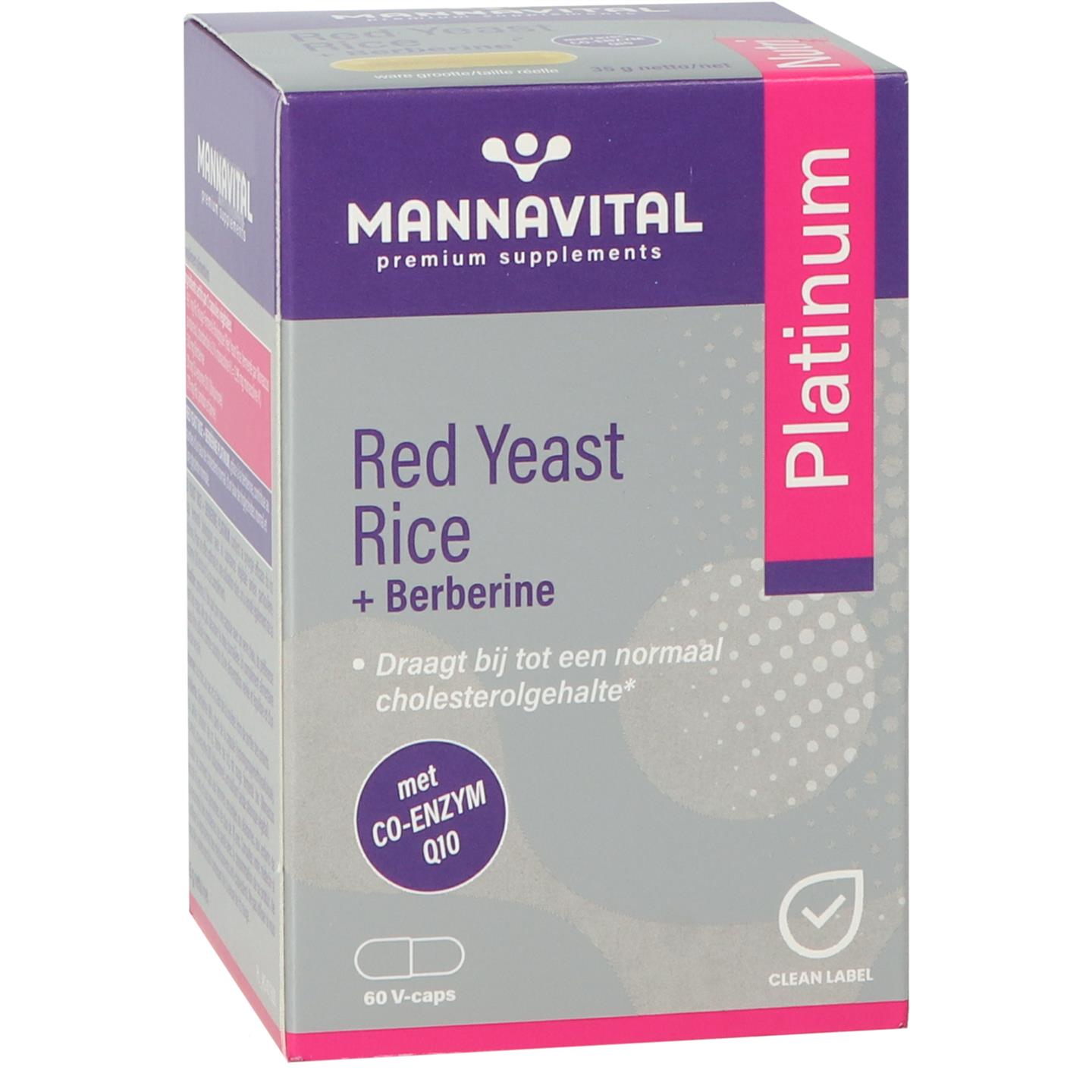 Red Yeast Rice + Berberine Platinum afbeelding