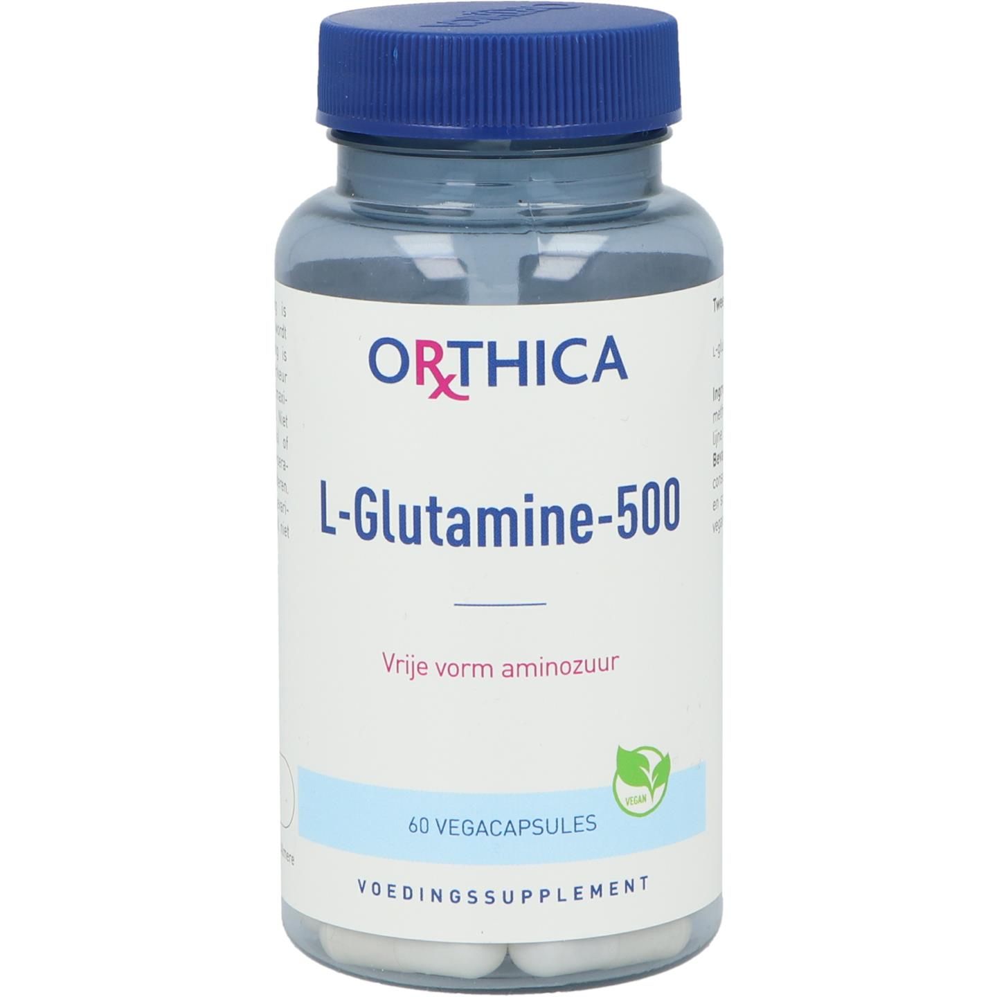 Orthica L-Glutamine-500 60 capsules