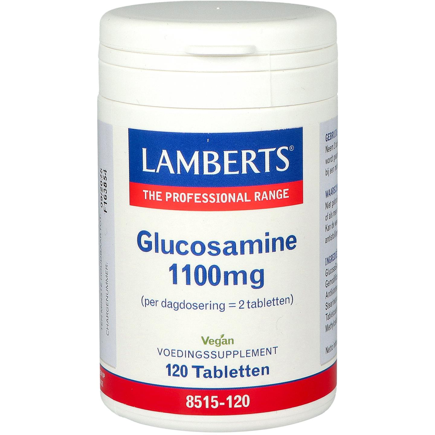 Glucosamine 1100 mg Vegan afbeelding 1
