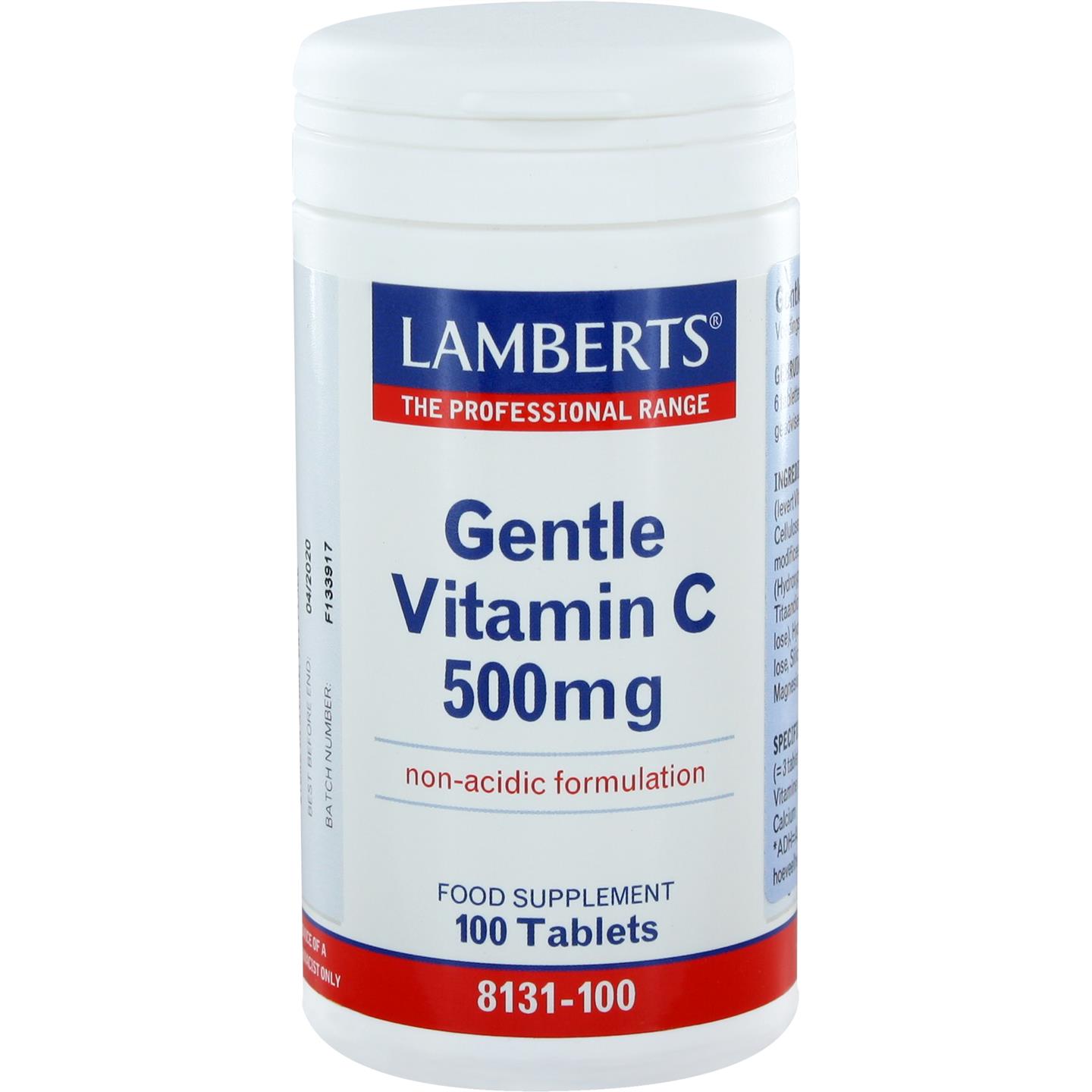 Gentle Vitamine C 500 mg afbeelding 1