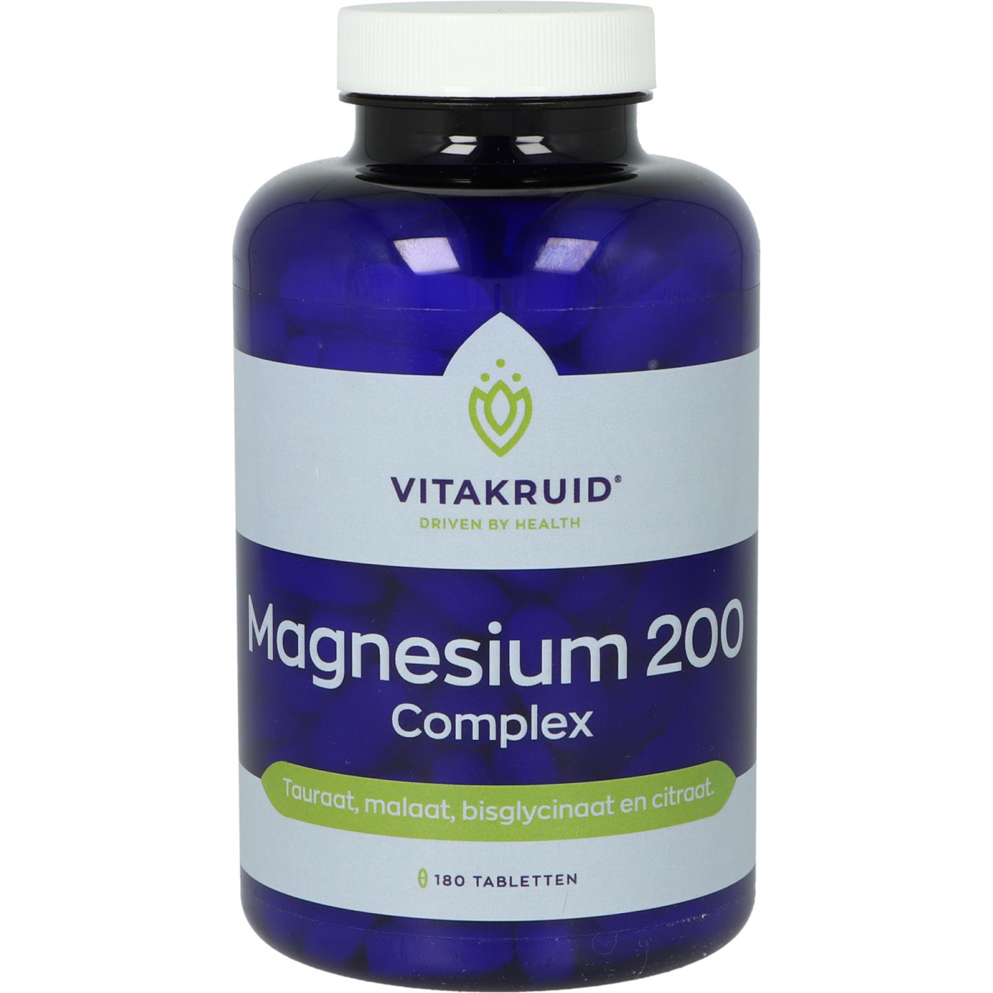 Vitakruid Magnesium 200 Complex 180 tabletten