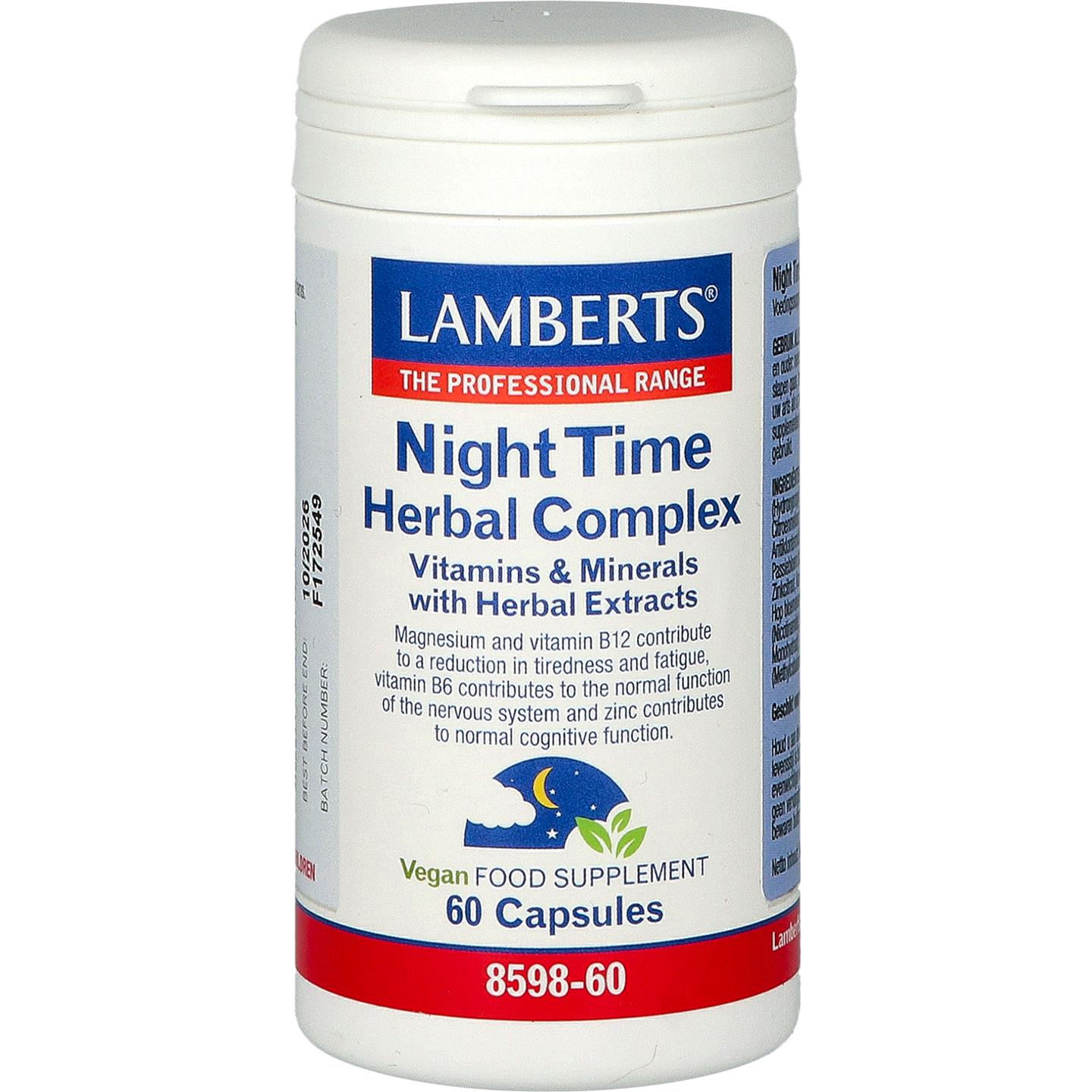 Night Time Kruidencomplex Vegan afbeelding