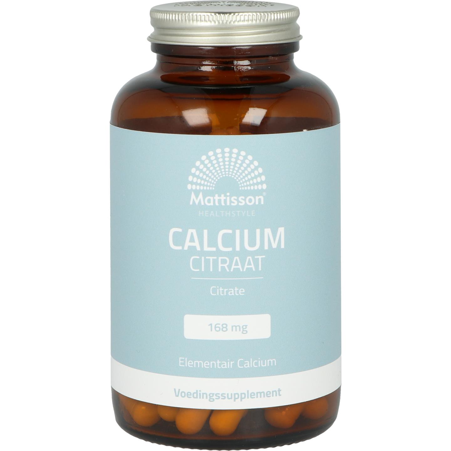 Mattisson Calcium Citraat 168 mg 120 capsules