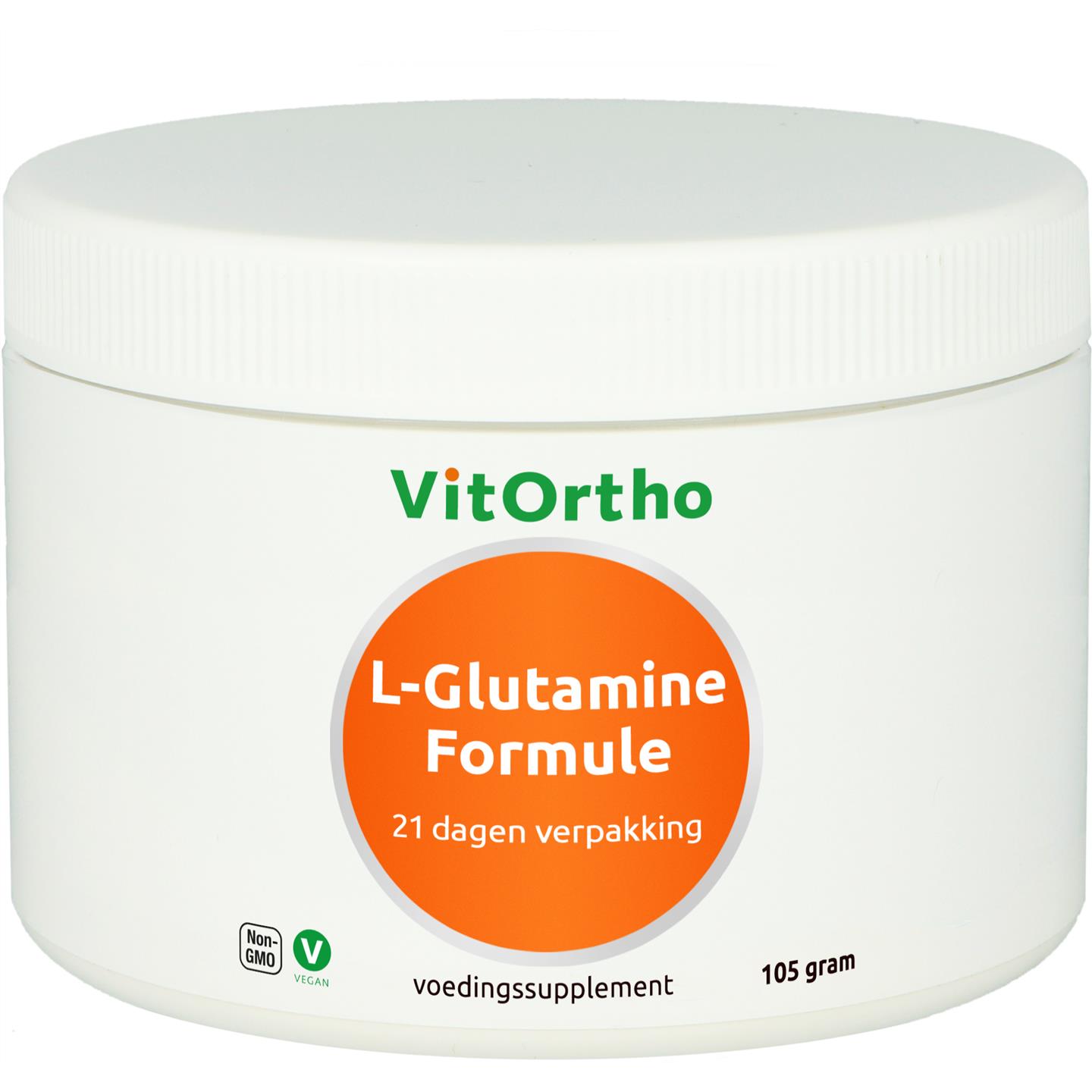 L-Glutamine Formule afbeelding