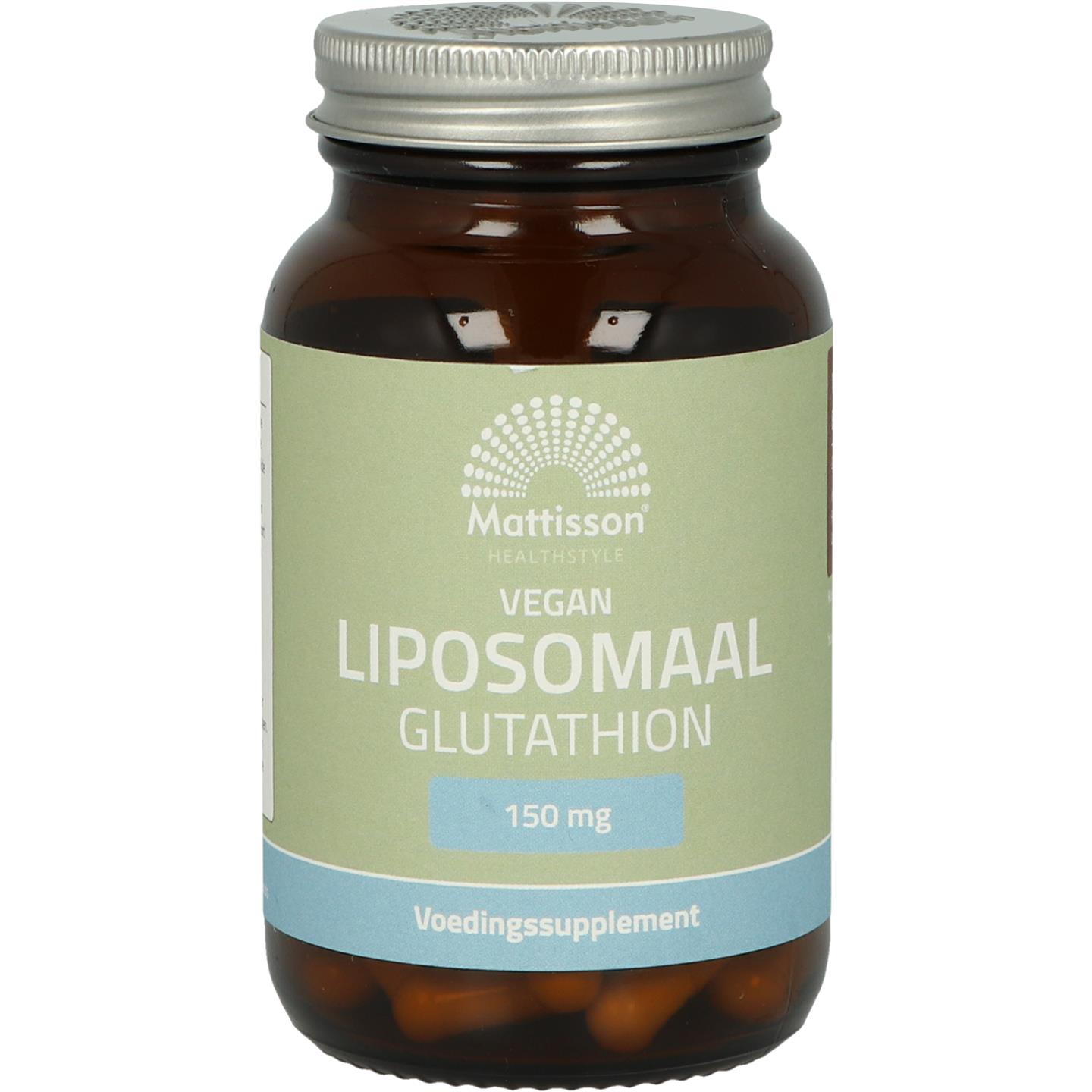 Vegan Liposomaal Glutathion 150 mg afbeelding