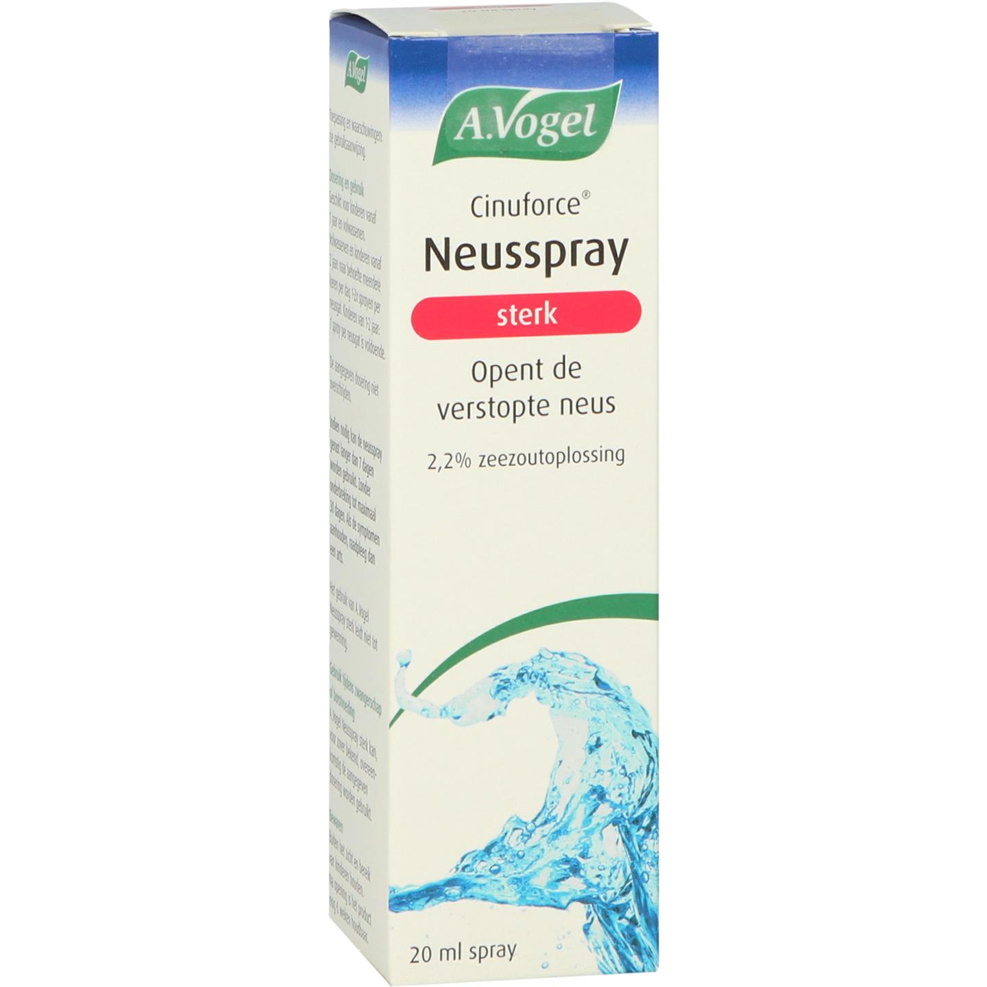 Cinuforce Neusspray sterk afbeelding