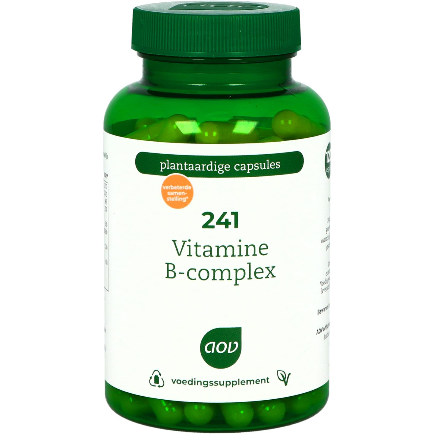 AOV 241 Vitamine B Complex 120 vegacapsules