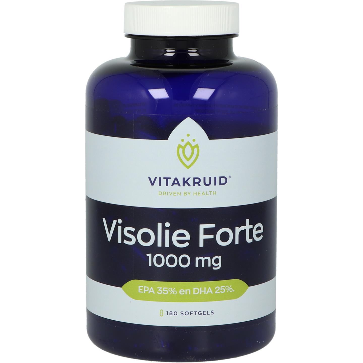 Visolie Forte 1000 mg EPA35%-DHA25% afbeelding 1