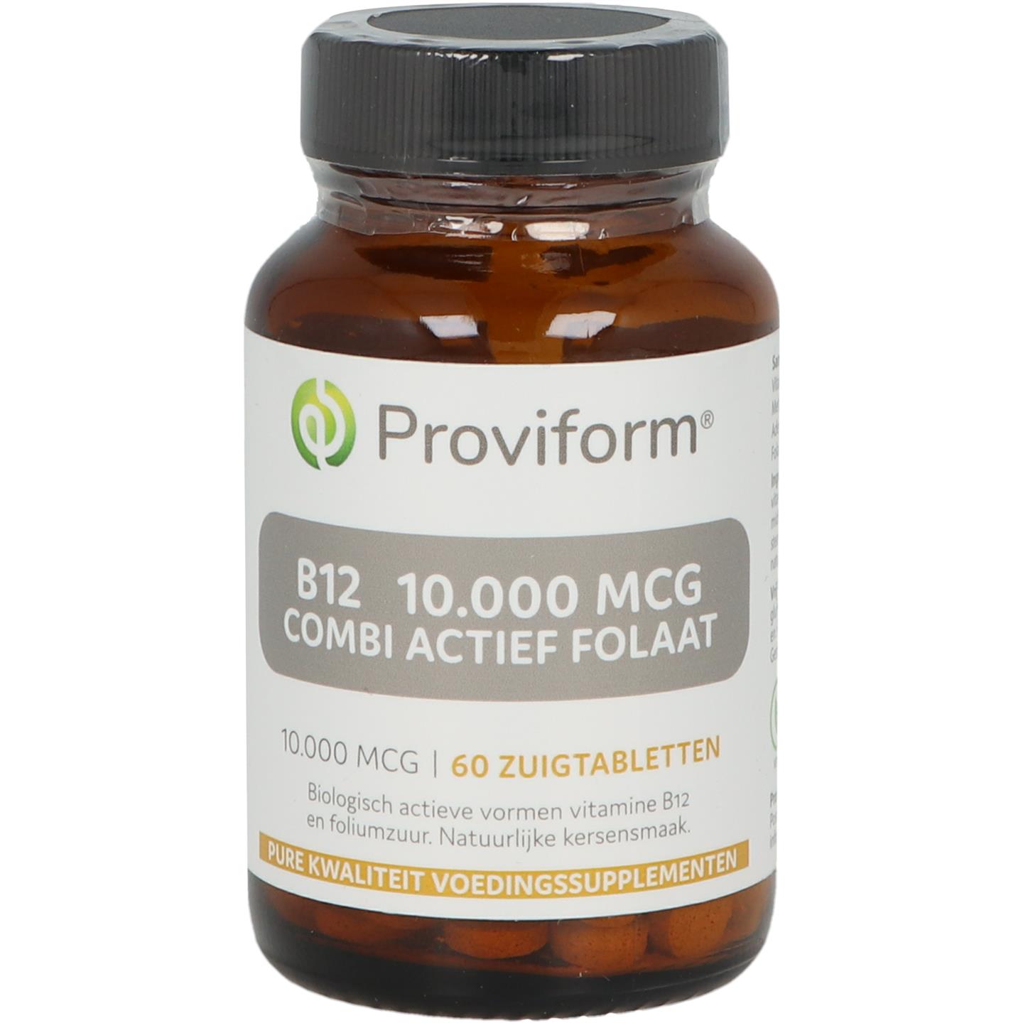 B12 10.000 mcg Combi Actief Folaat afbeelding