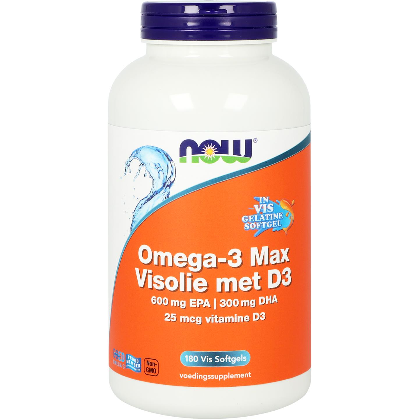 Omega-3 Max Visolie met D3