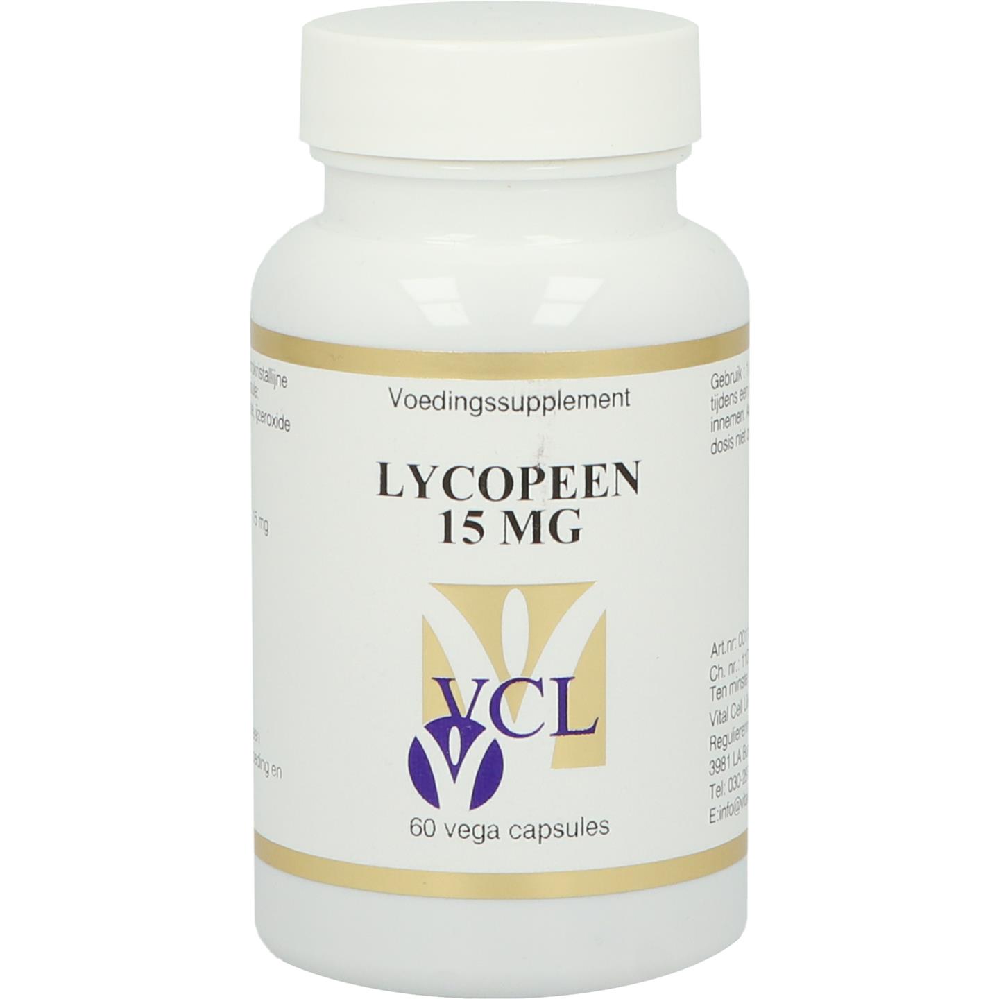 Lycopeen 15 mg afbeelding