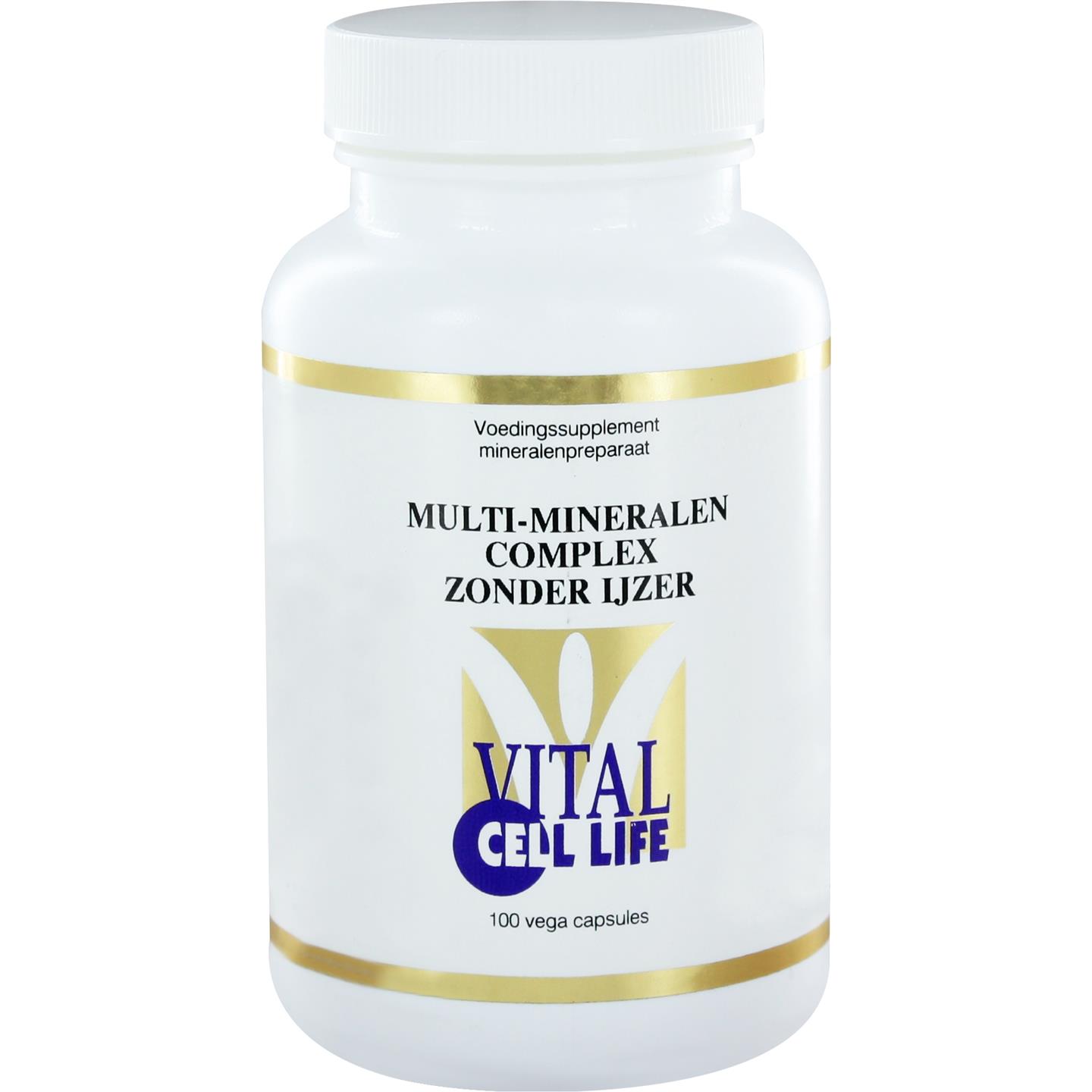 Multi-Mineralen complex zonder ijzer afbeelding