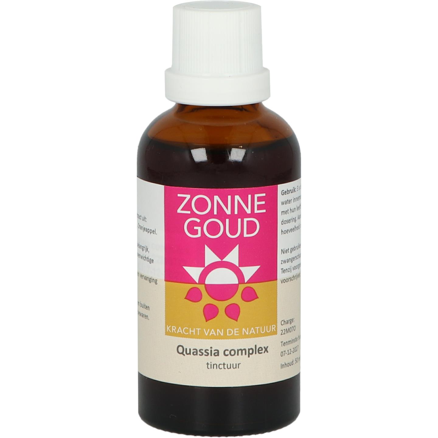 Quassia complex tinctuur afbeelding