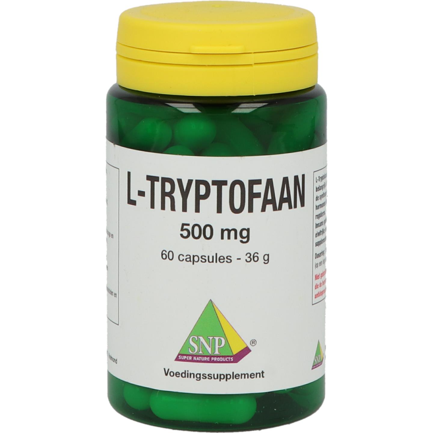 L-Tryptofaan 500 mg afbeelding