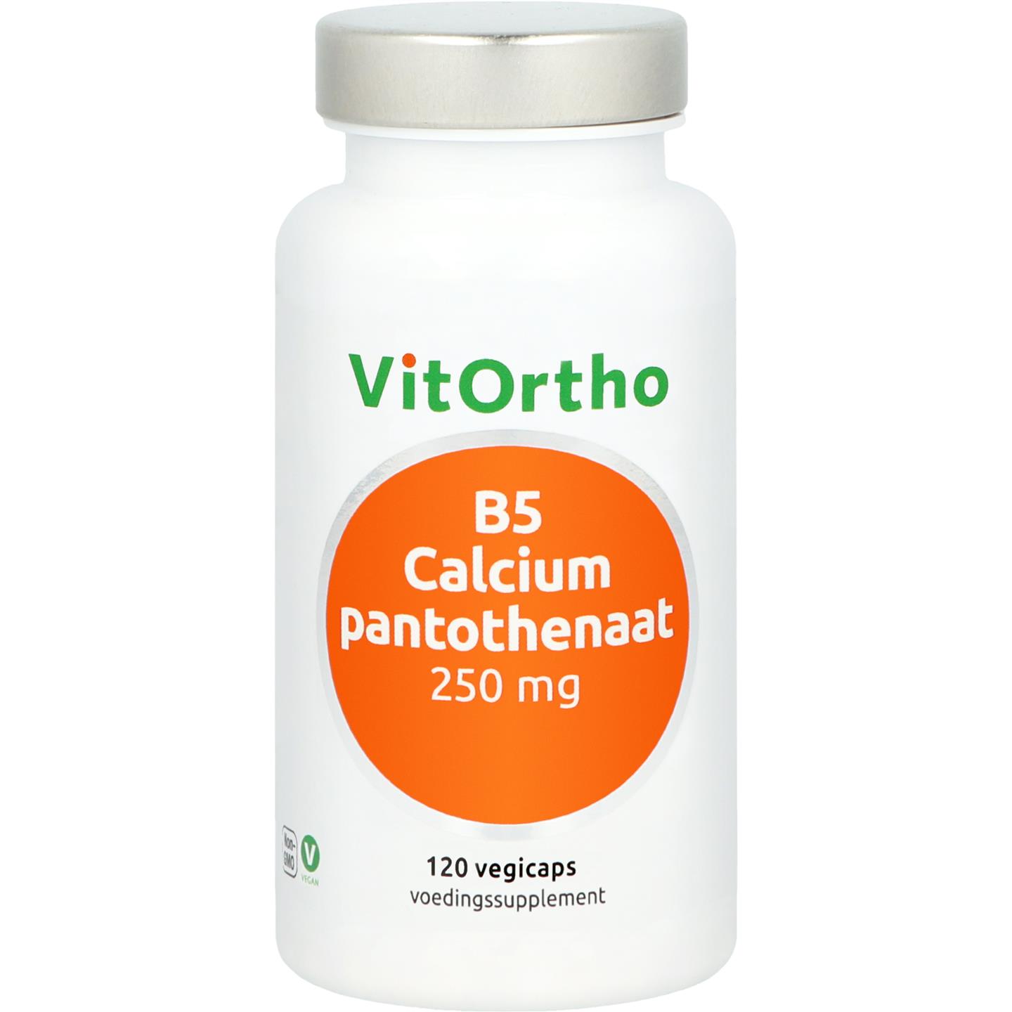 B5 Calcium pantothenaat 250 mg