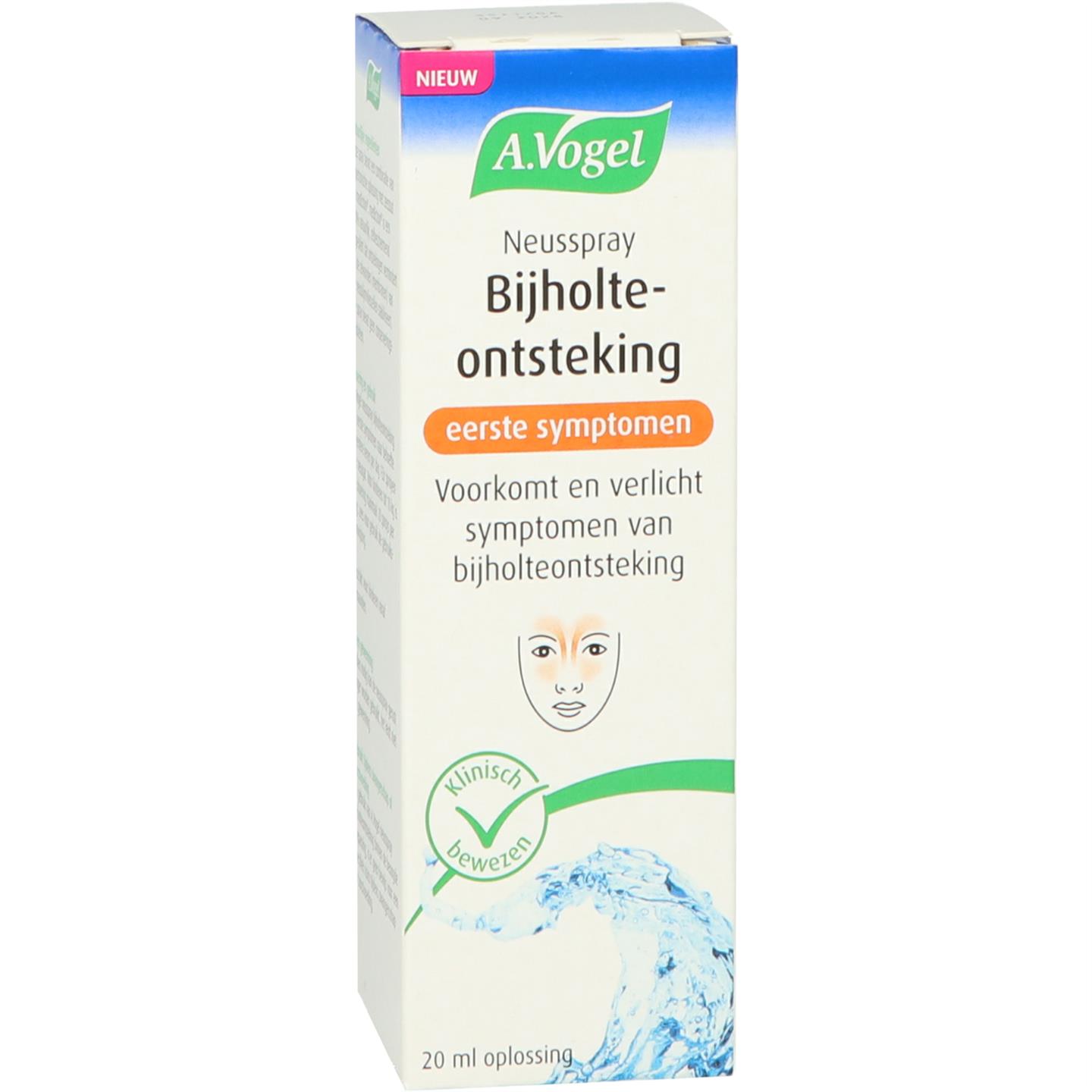 Neusspray Bijholteontsteking afbeelding