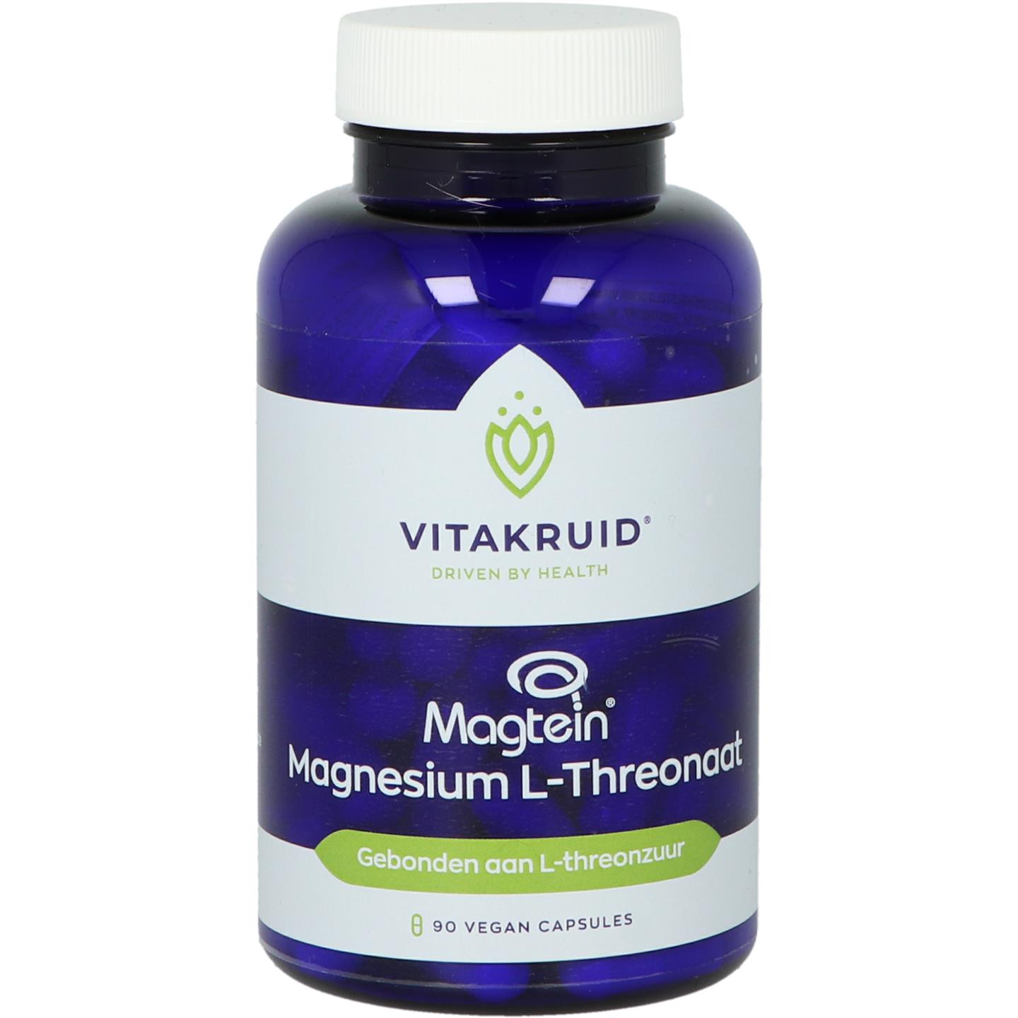 Vitakruid Magnesium L-Threonaat 90 vegancapsules