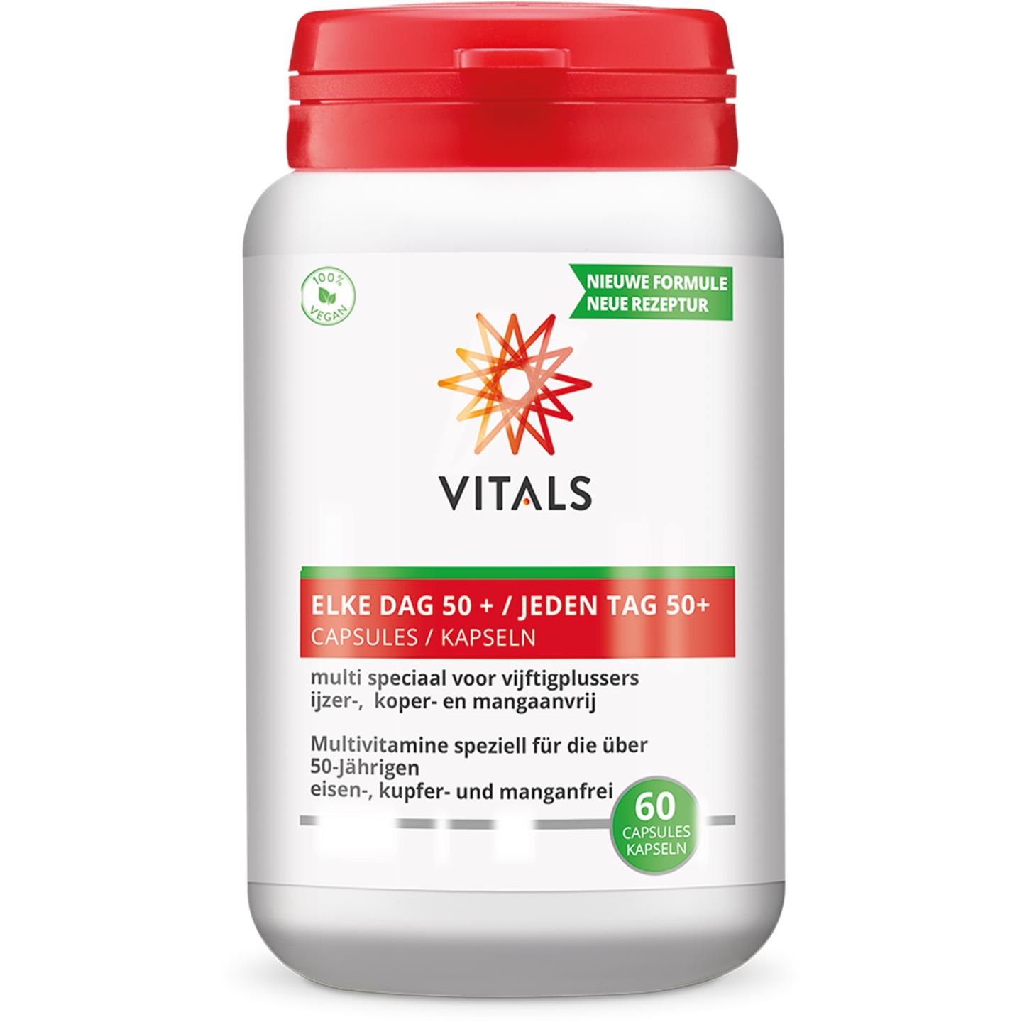 Vitals Elke Dag 50+ 60 capsules