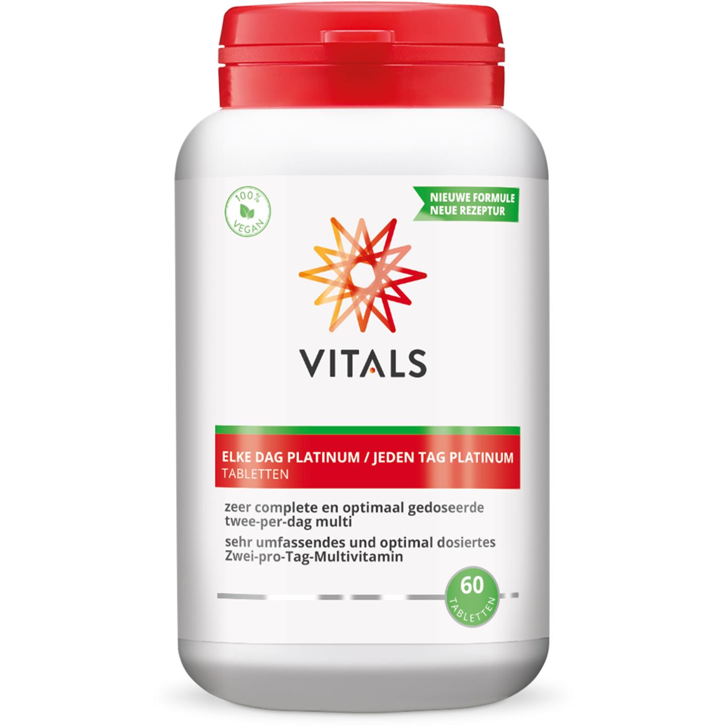 Vitals Elke Dag Platinum 60 tabletten