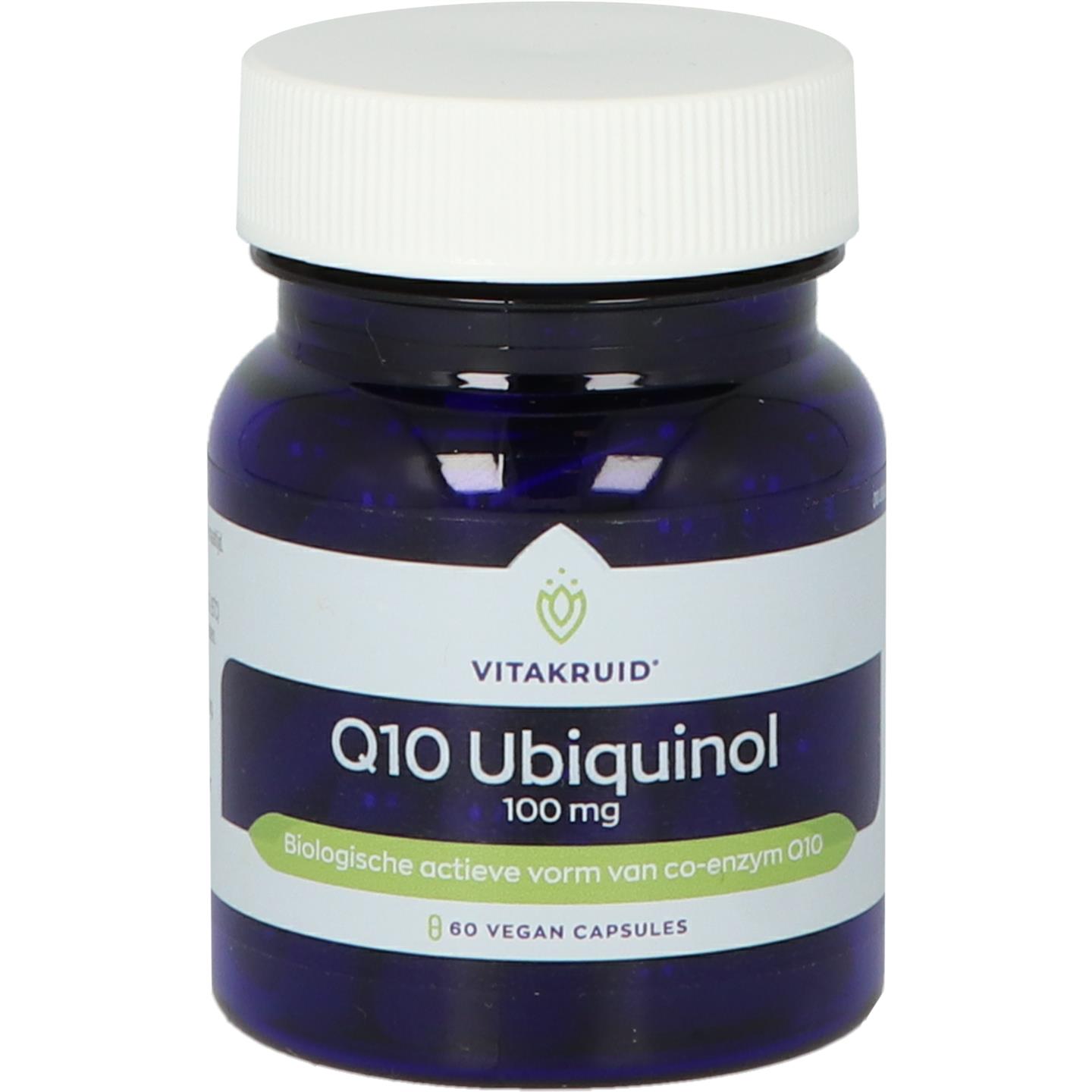 Vitakruid Q10 Ubiquinol 100 mg 60 vegancapsules