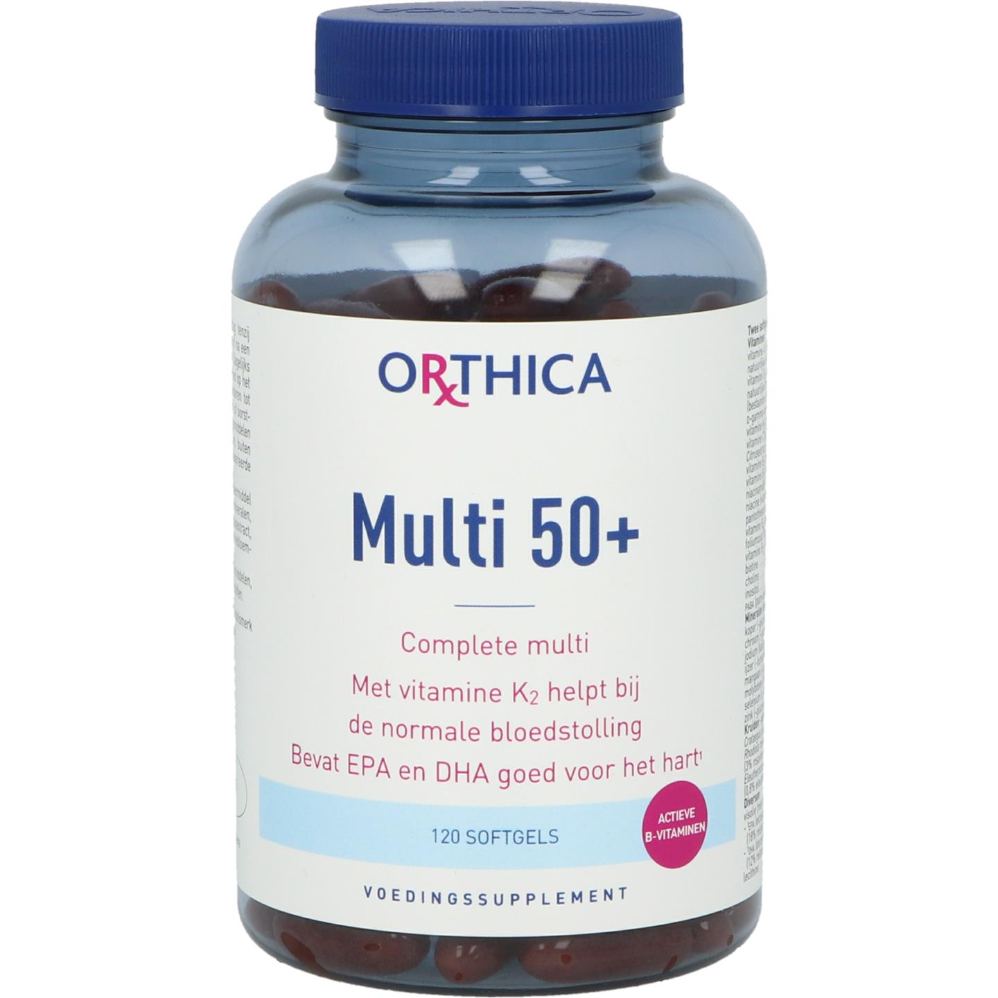 Orthica Multi 50+ 120 softgels