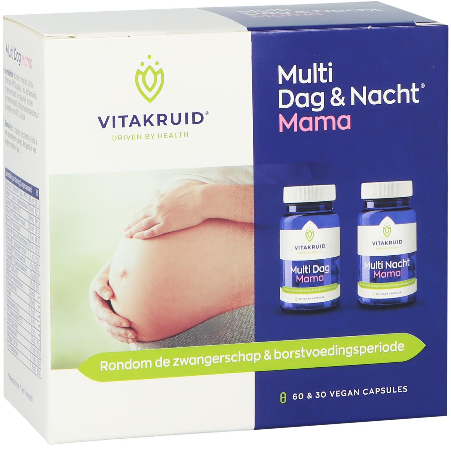 Vitakruid Multi Dag & Nacht Mama 90 vegancapsules
