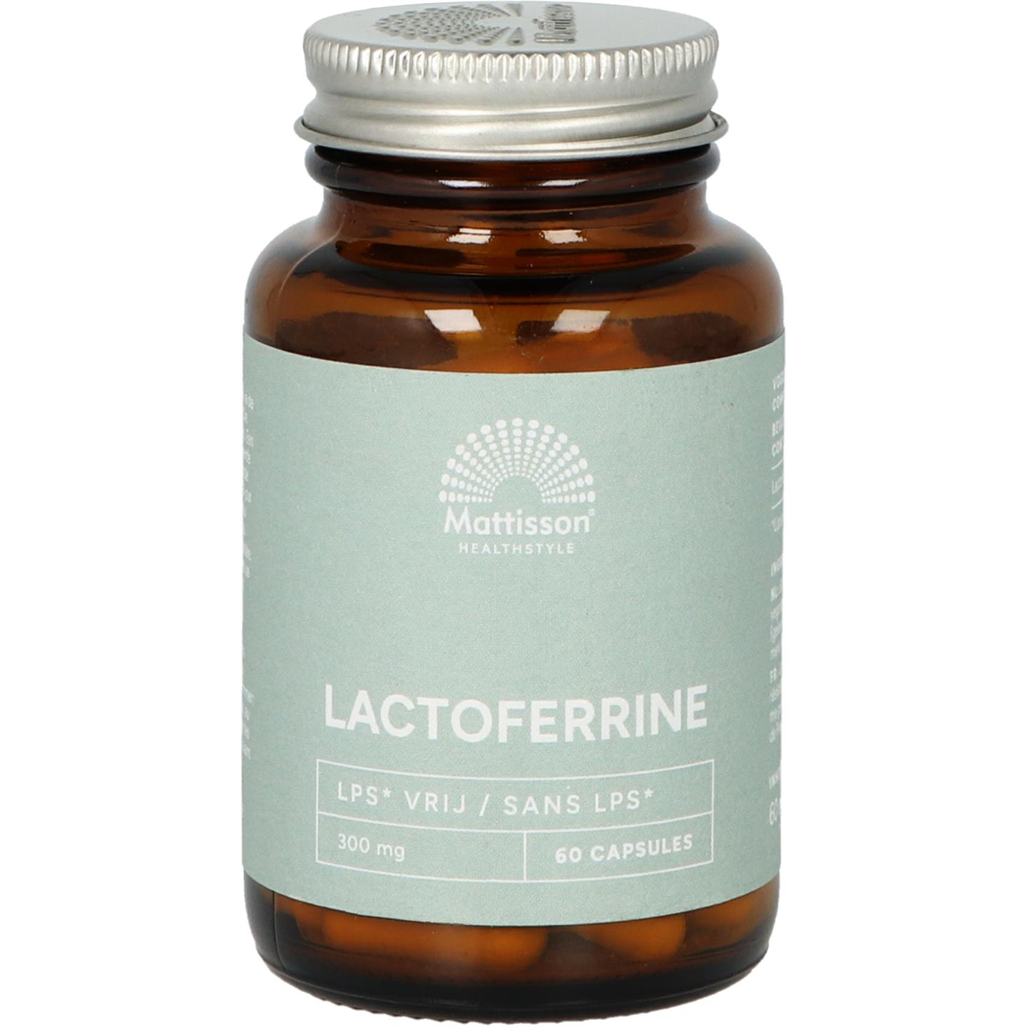 Mattisson Lactoferrine 300 mg 60 capsules