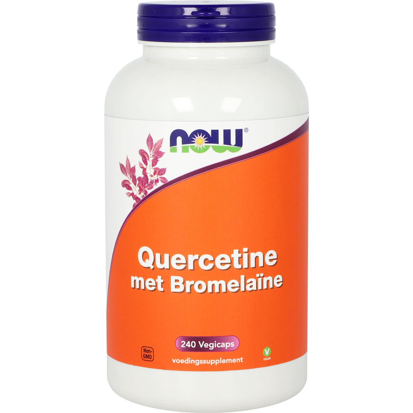 NOW Quercetine met Bromela&iuml;ne