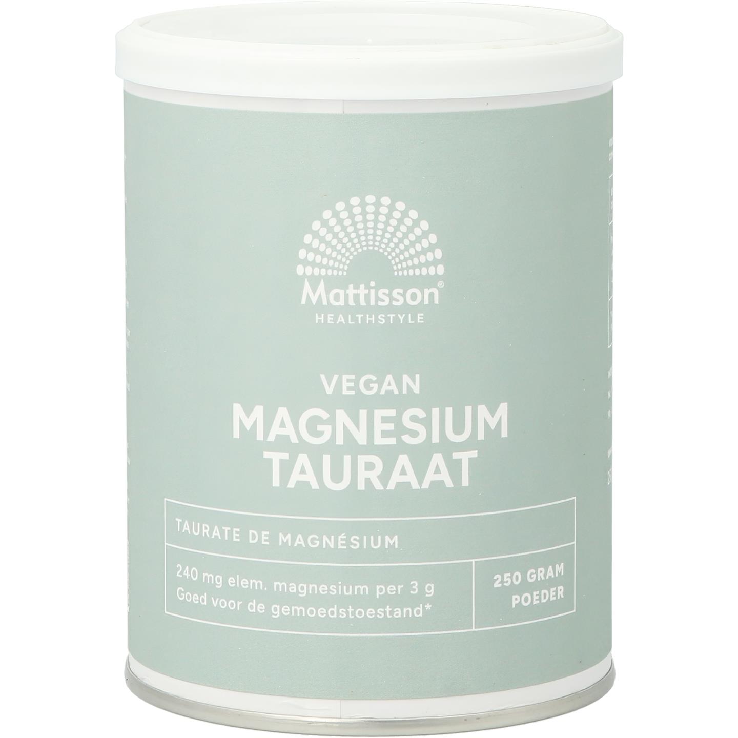 Vegan Magnesium Tauraat